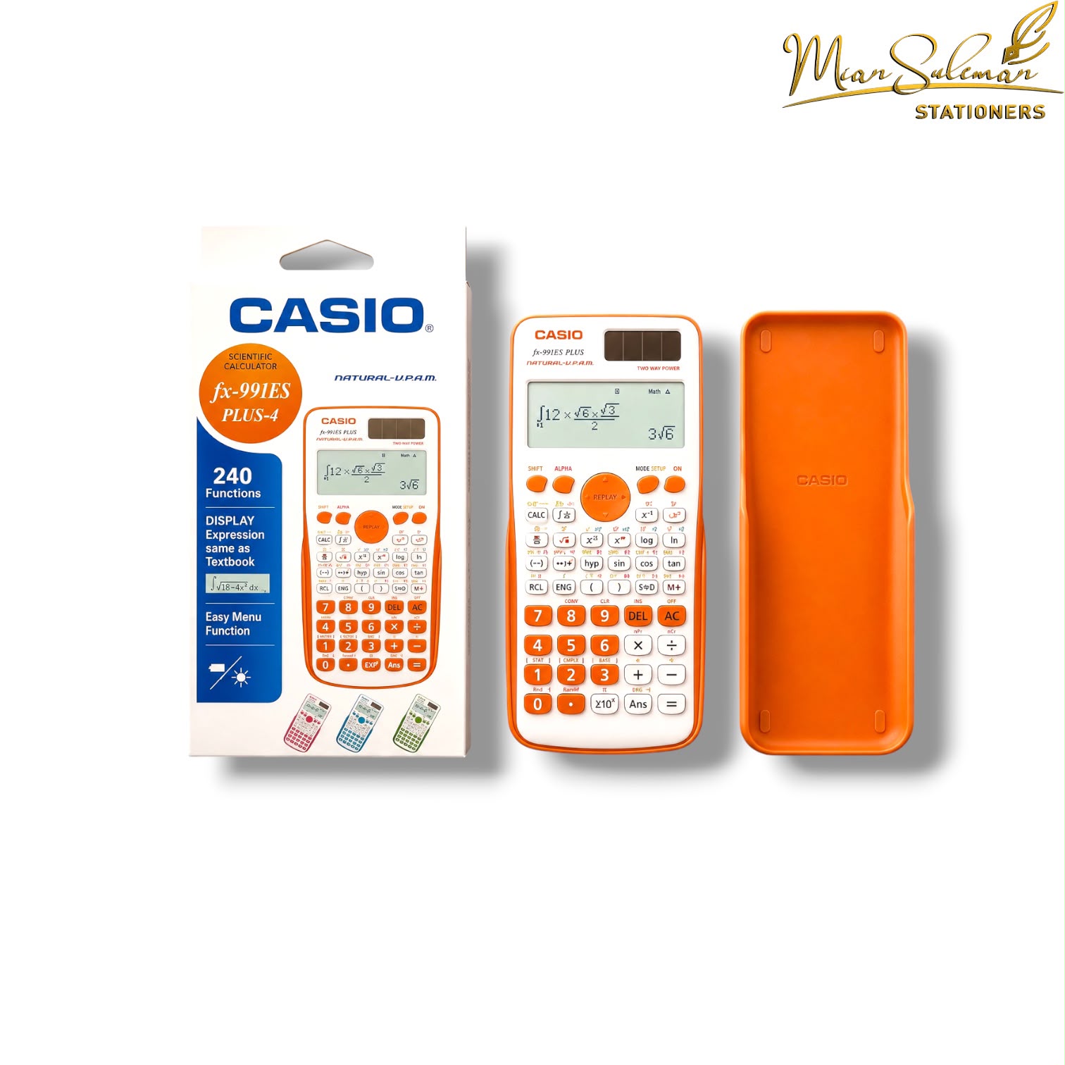 Casio Scientific Calculator FX-991ES Plus-4 240 Functions