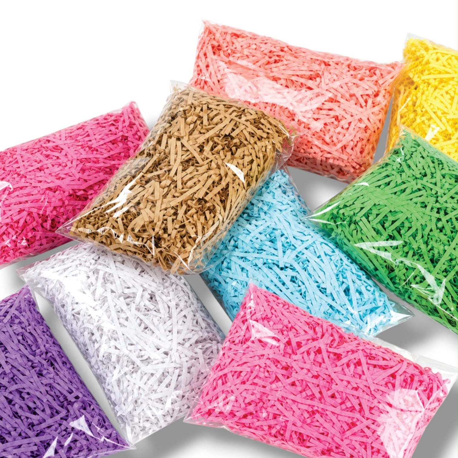 Shredded Paper Filler 12 Colour