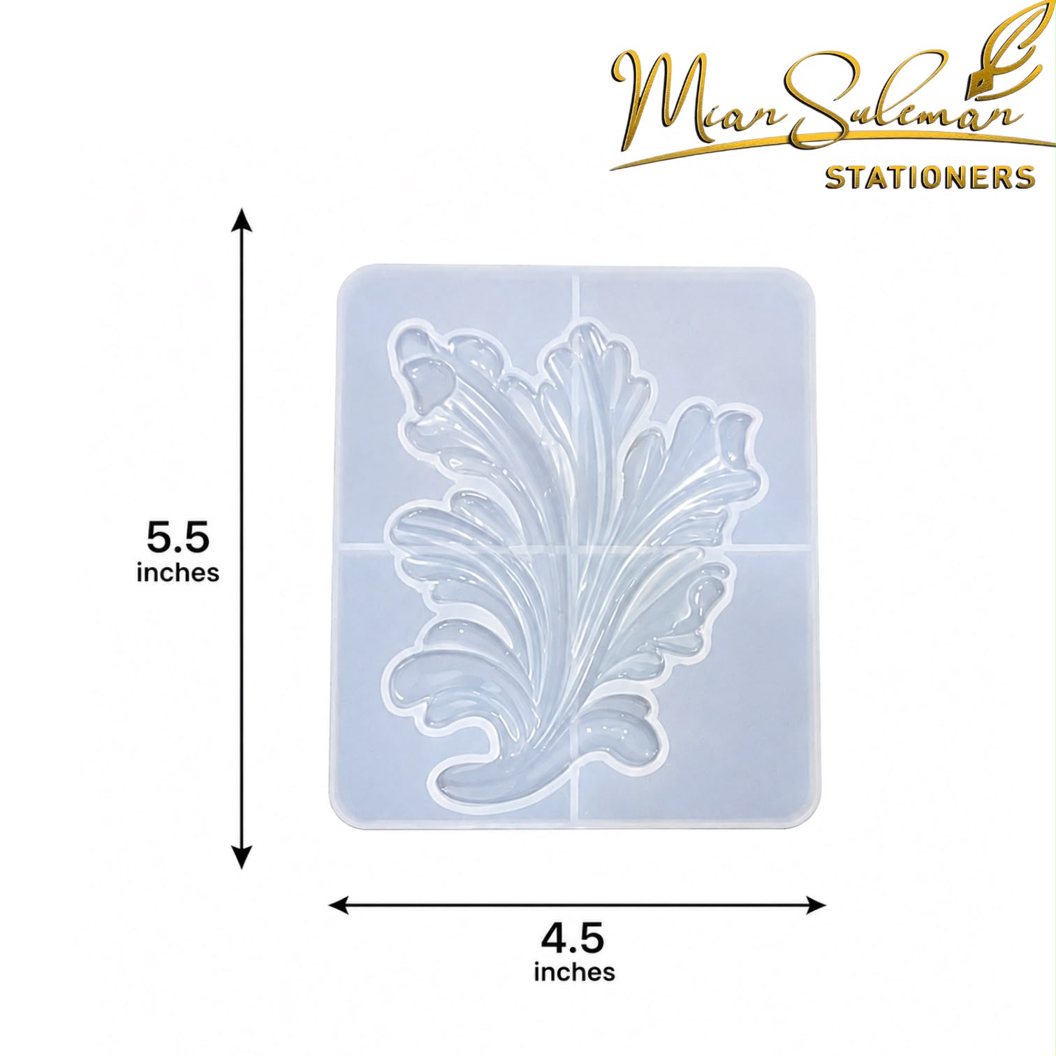 Plant Pattern Mold For Resin Art