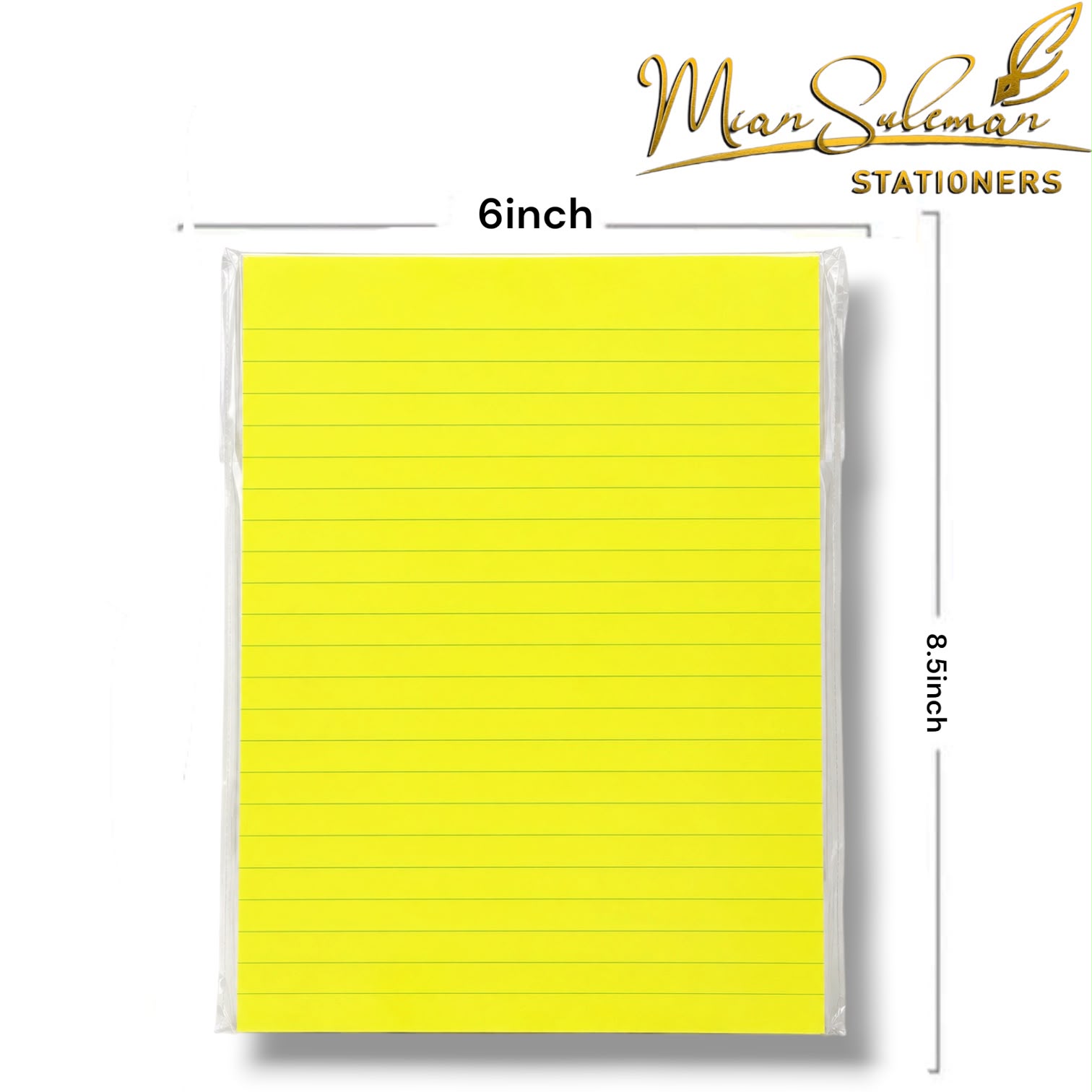 Yellow Masking Sticker Sheet