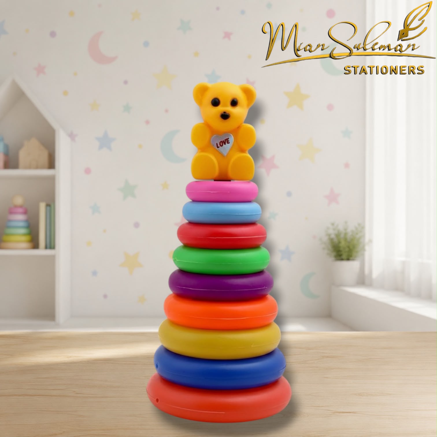RainBow Stacking Tower 13Inches