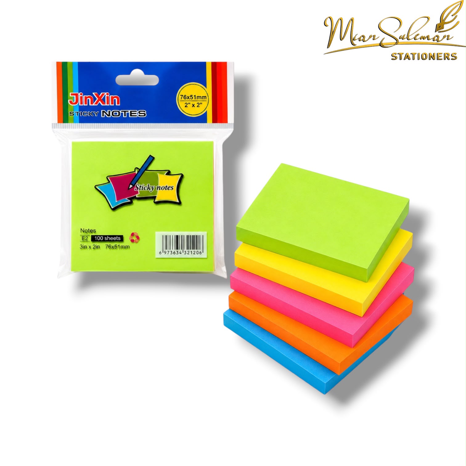 Sticky Notes 3x2Inches