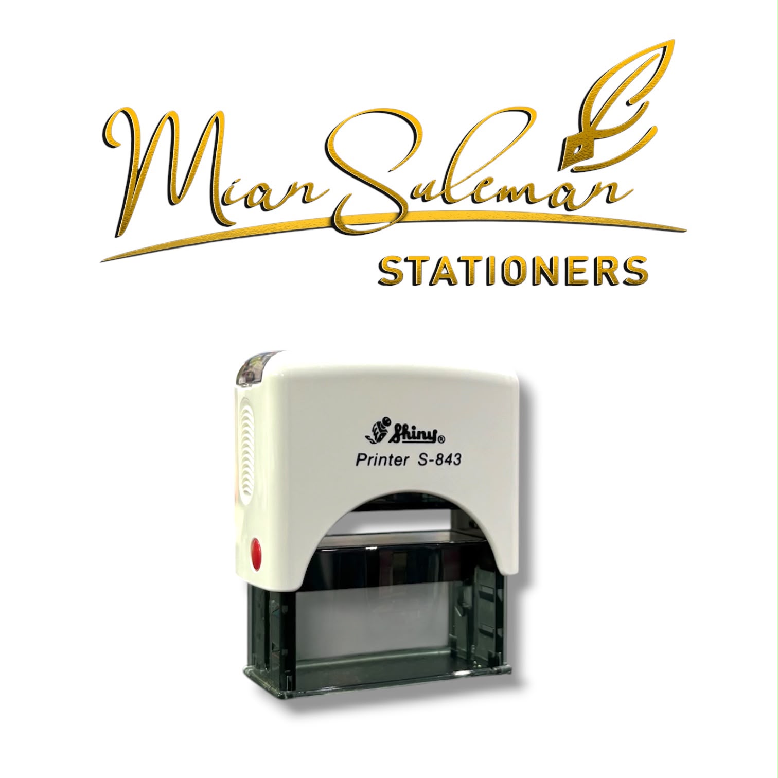 Shiny Self-Inking Stamp S-843