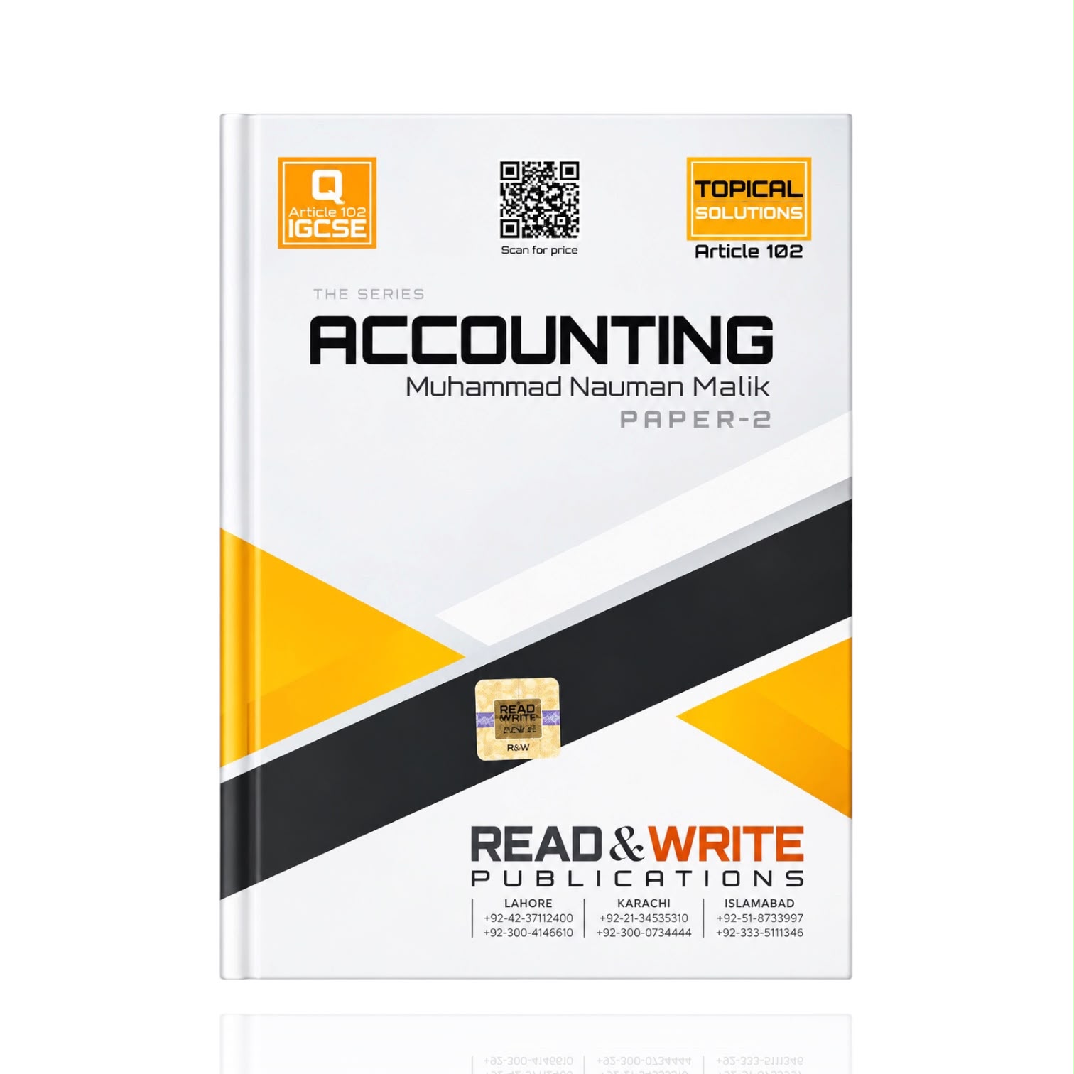 Read & Write Accounting O level Paper-2 By M.Nauman Malik
