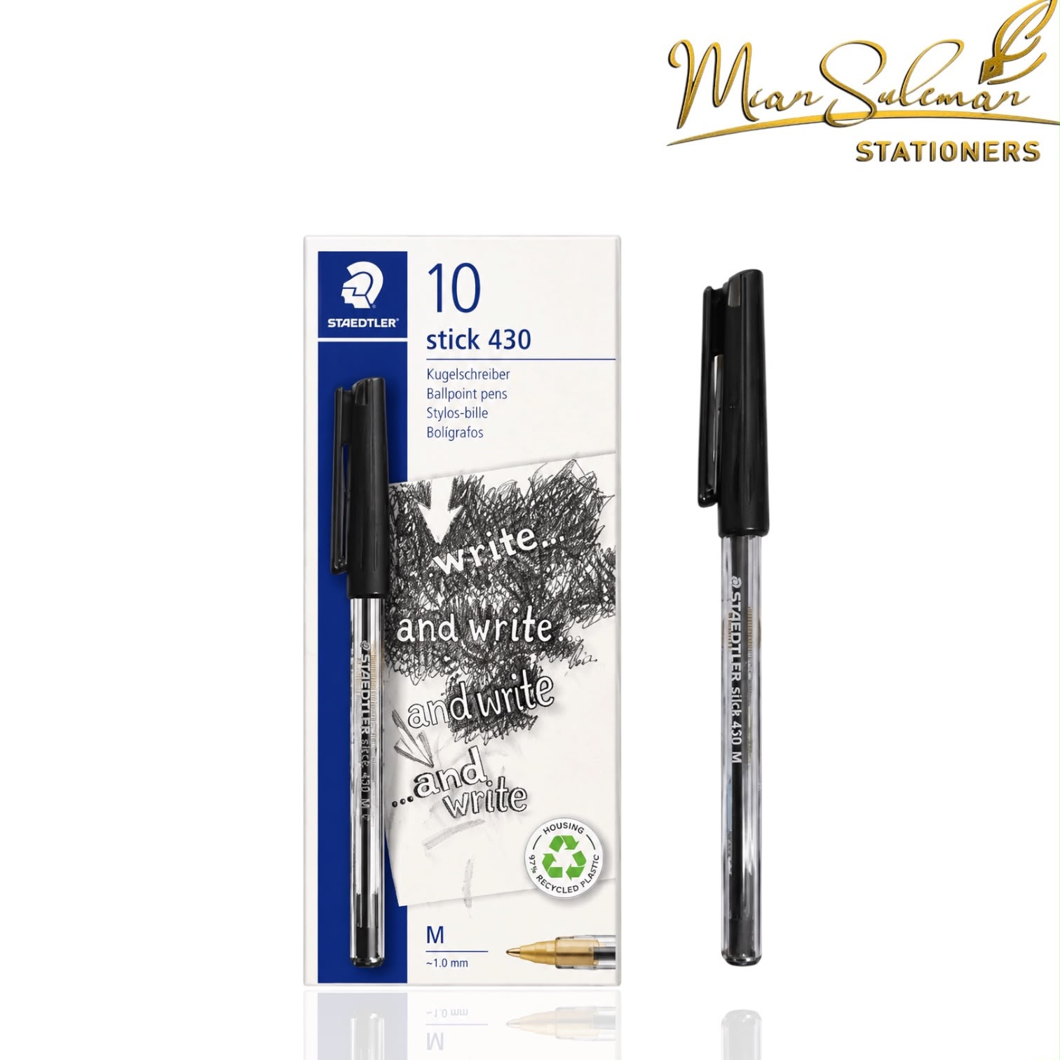 Staedtler Stick-430 Ballpen Single Pc