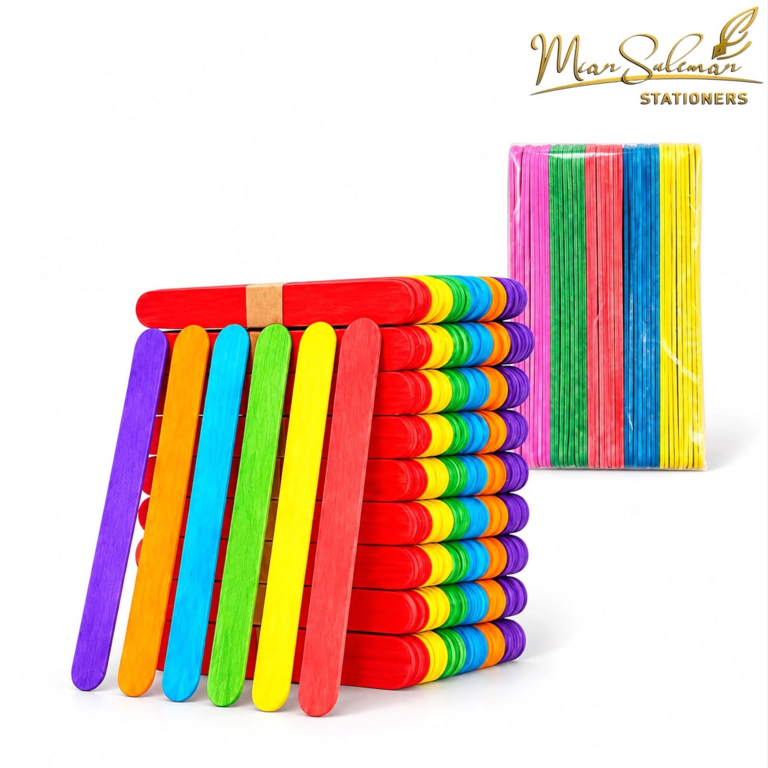 Ice Cream Large Sticks Colour Full Pack