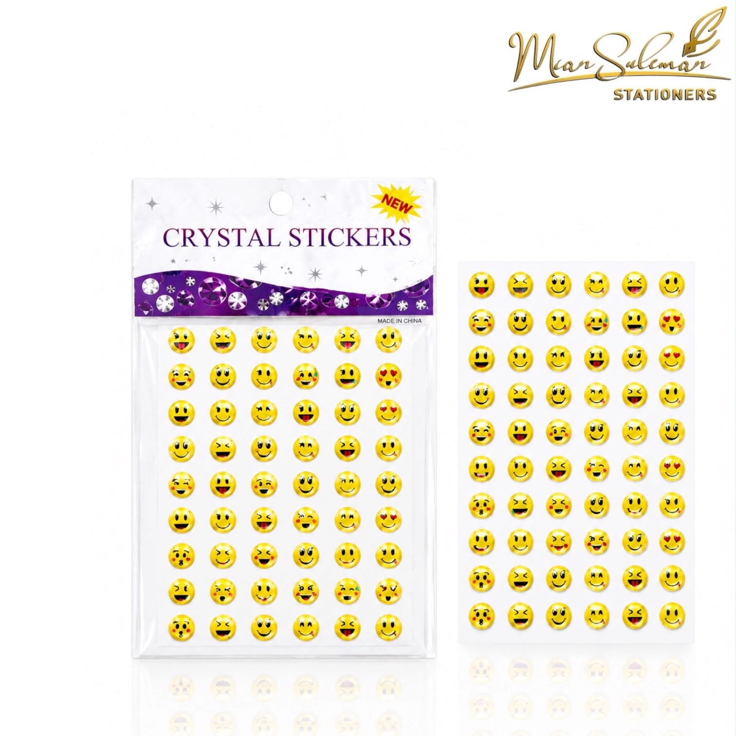 Crystal Smile Sticker