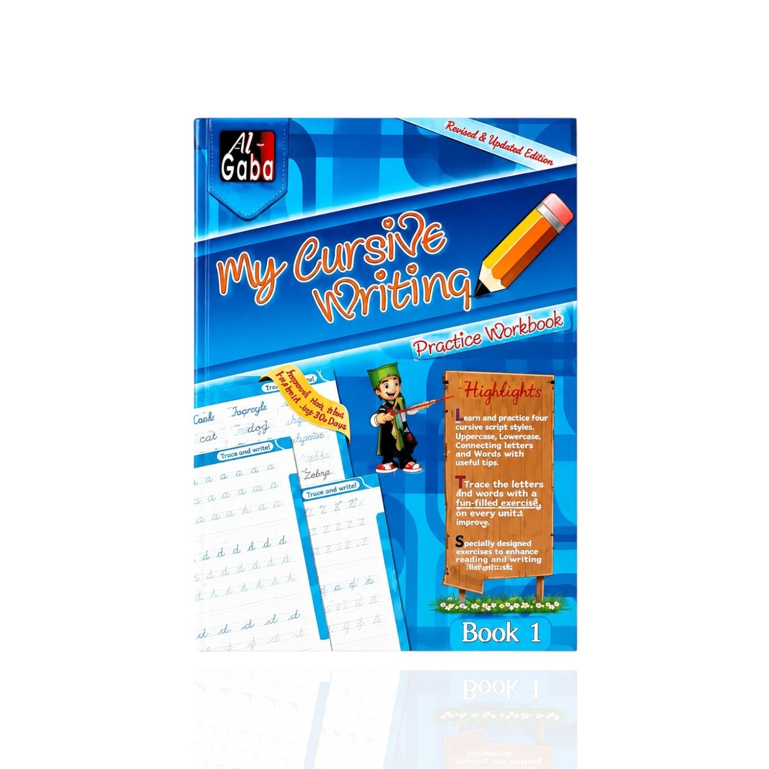 Gaba My Cursive Writing Book 1