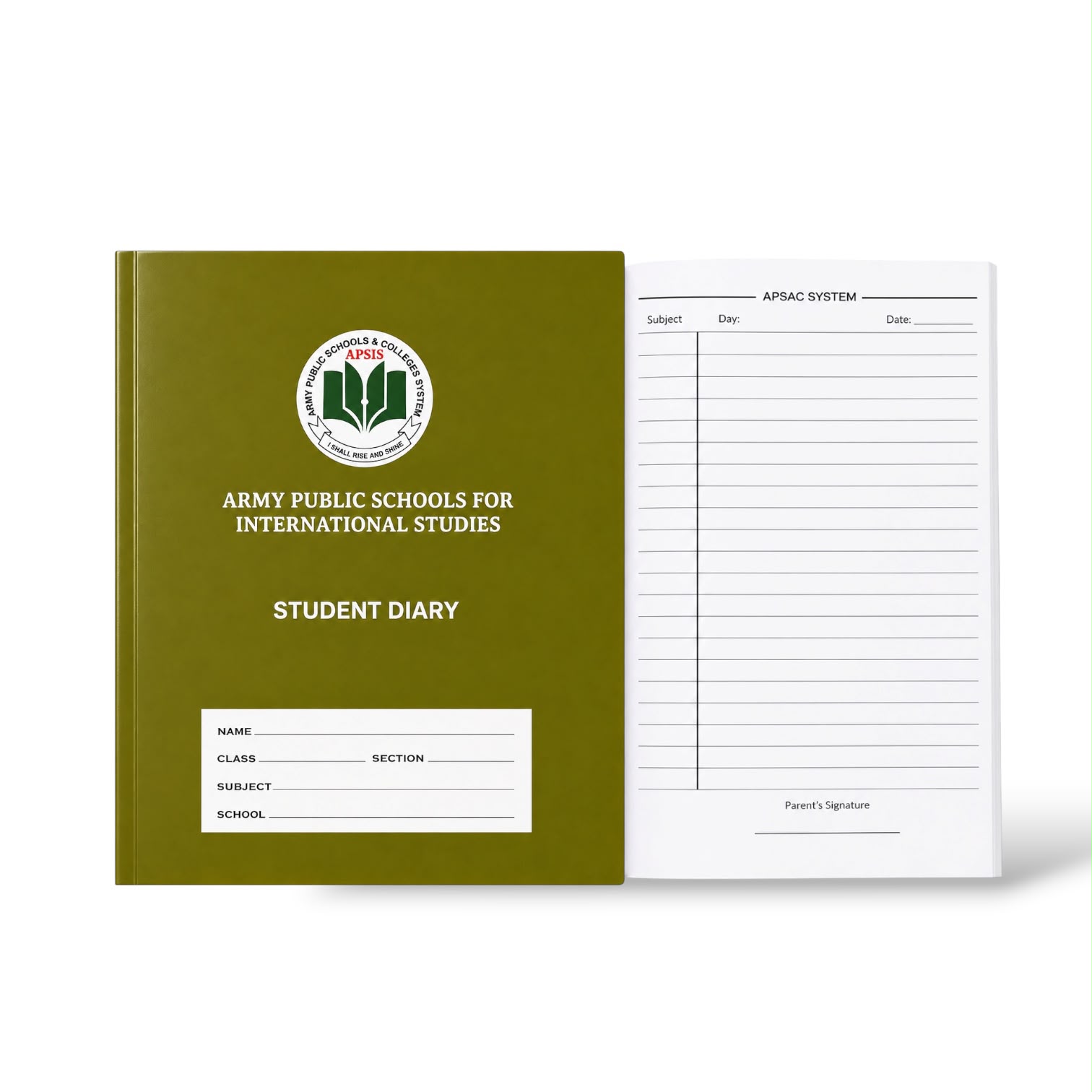 APSIS Homework Diary