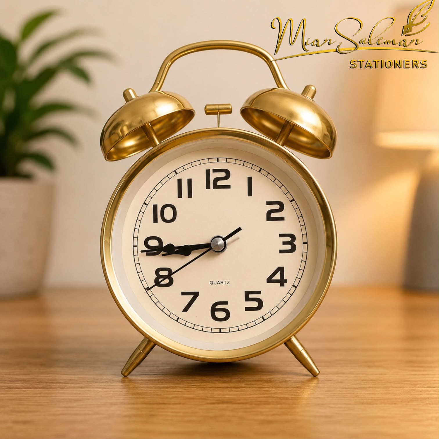 Twin Bell Analog Alarm Clock