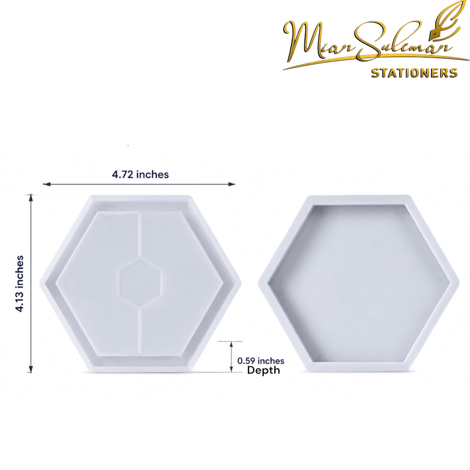 Hexagon Mold for Resin