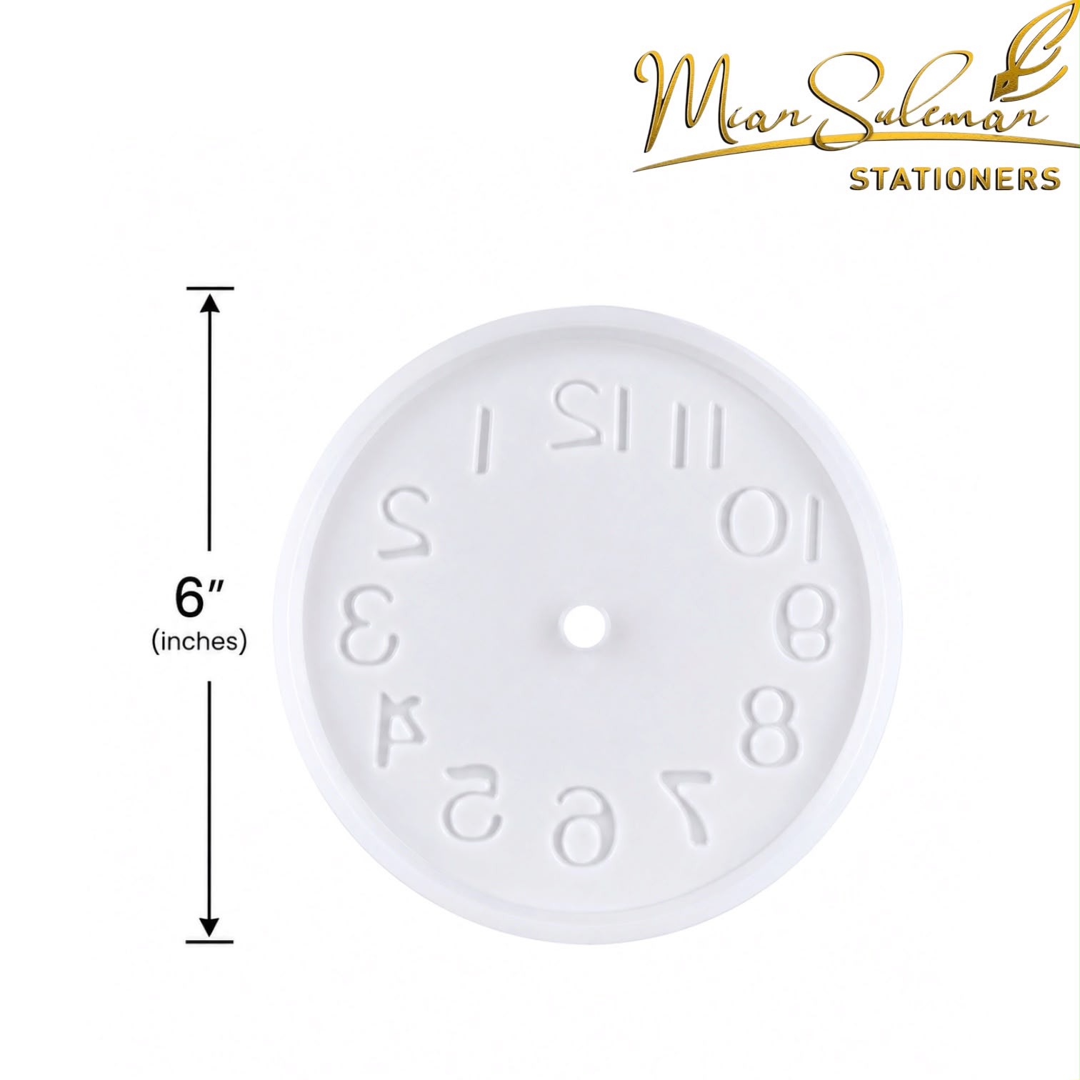 Clock Mold for Resin & Candle Art