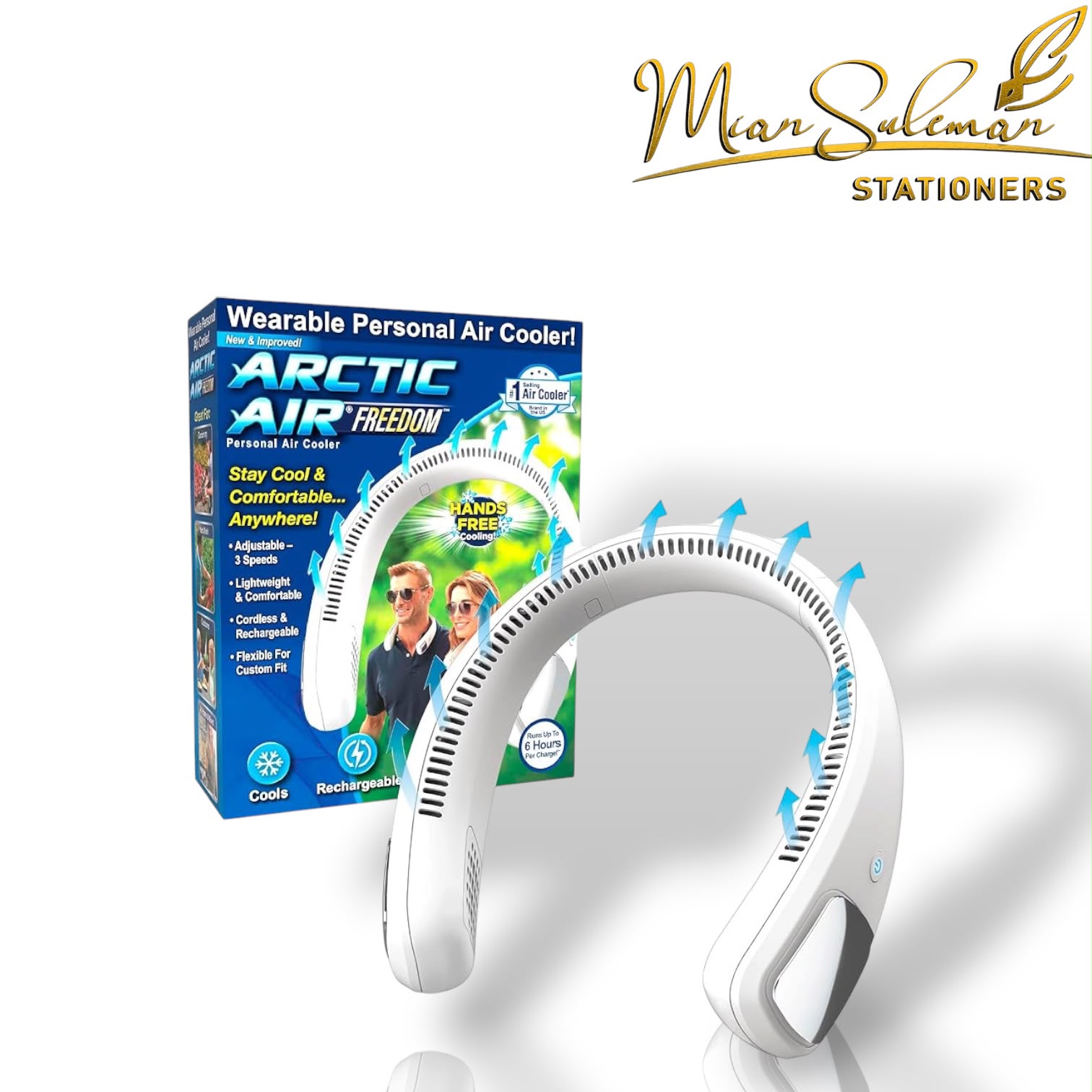 Arctic Air Freedom Wearable Personal Air Cooler