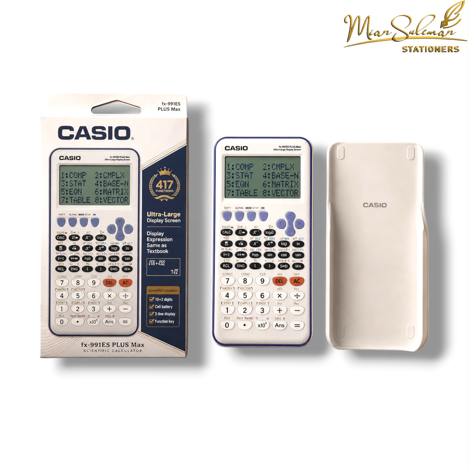 Casio Scientific Calculator FX-991ES Plus Max Ultra Large Display Screen