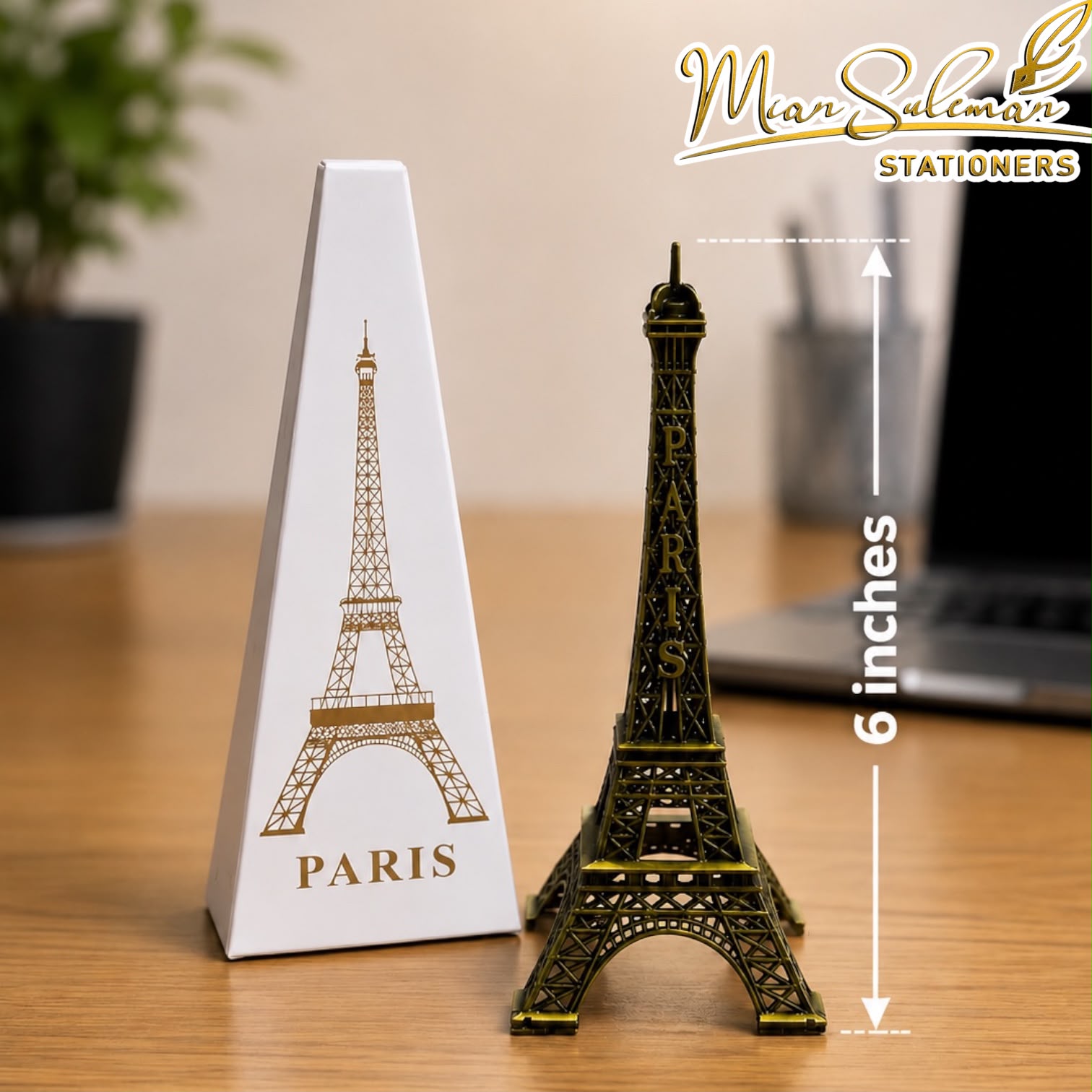 Mini Eiffel Tower ShowPiece 6 Inches