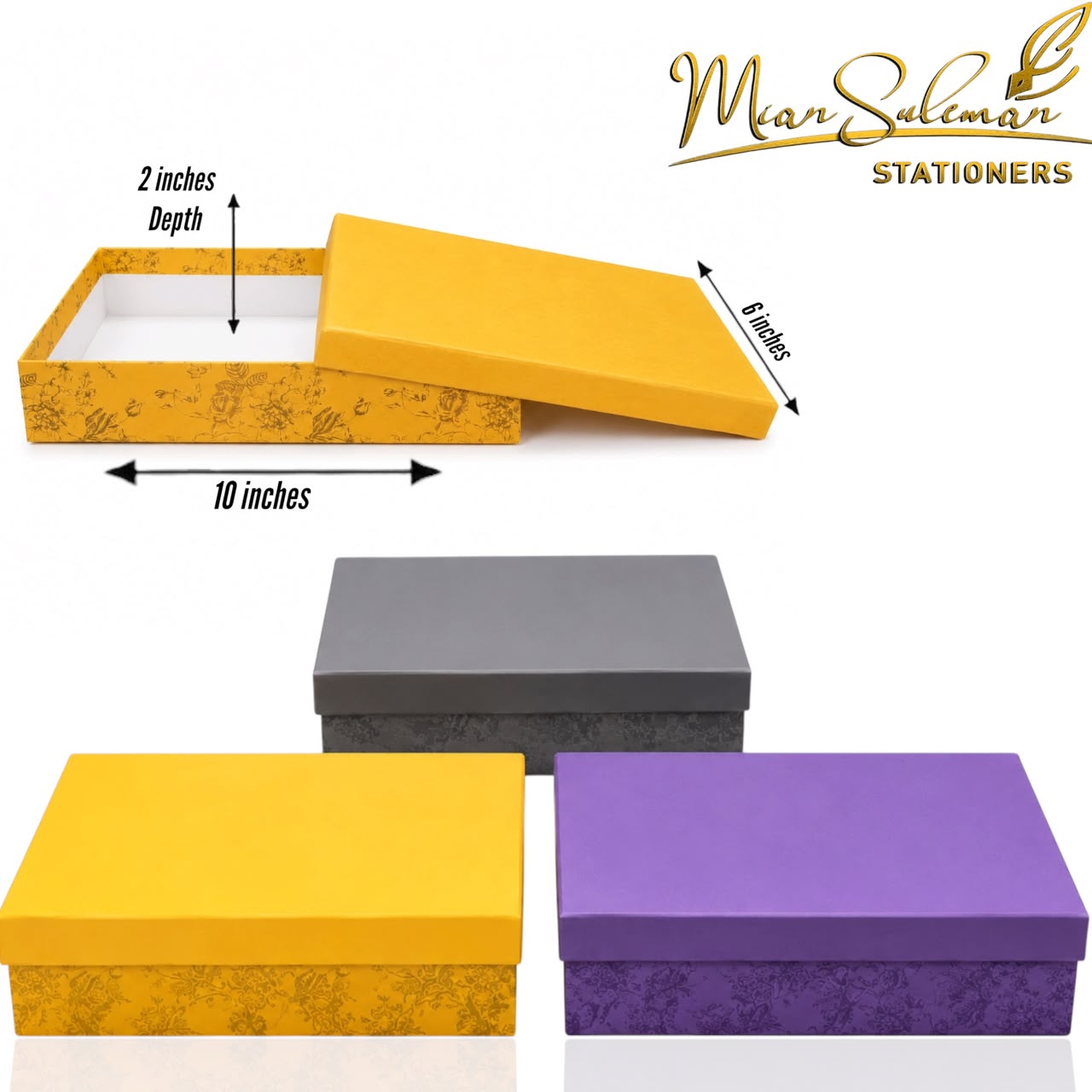 Premium Rectangular Shaped Design Gift Box