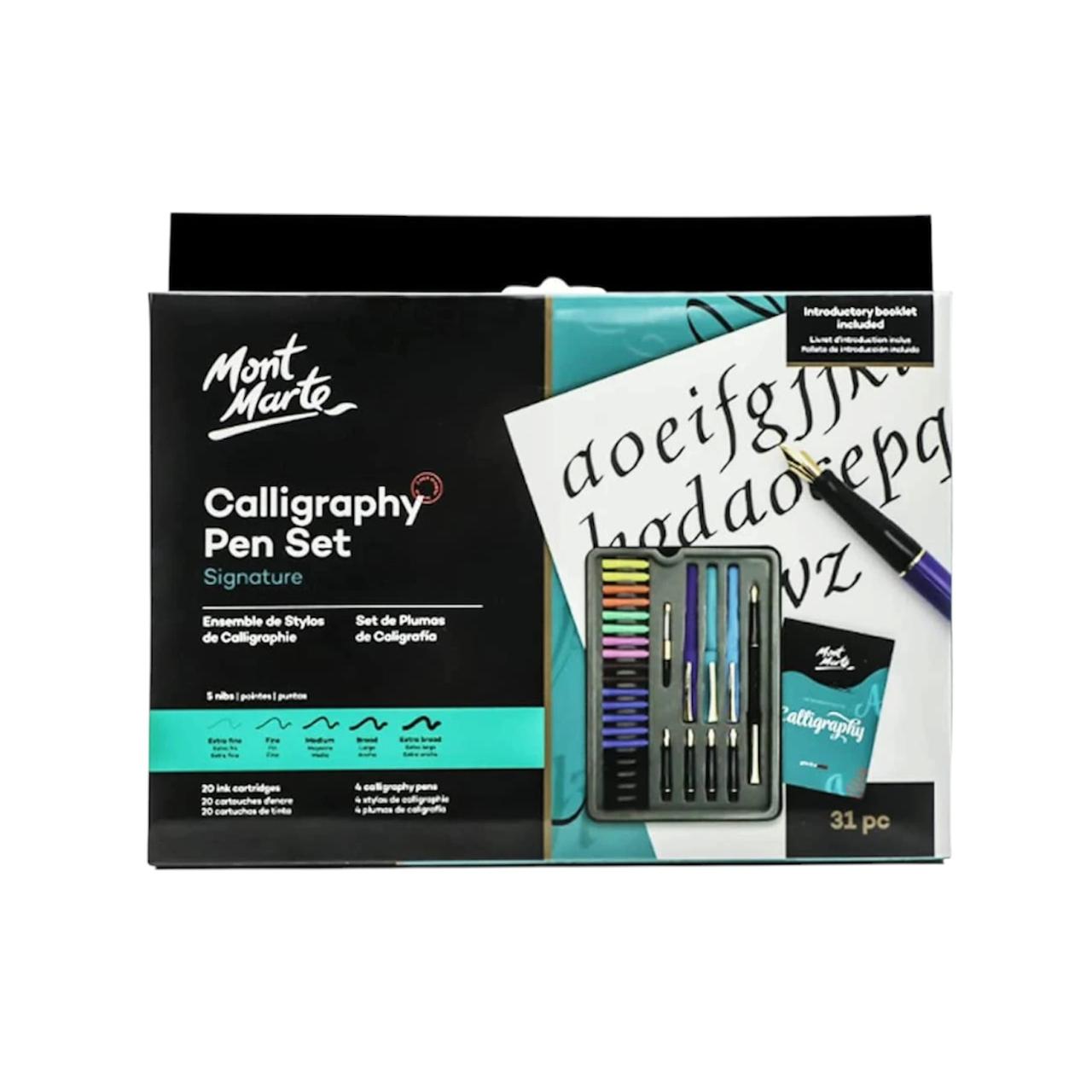 MontMorte Calligraphy Pen Set (33 pieces) Best for beginners