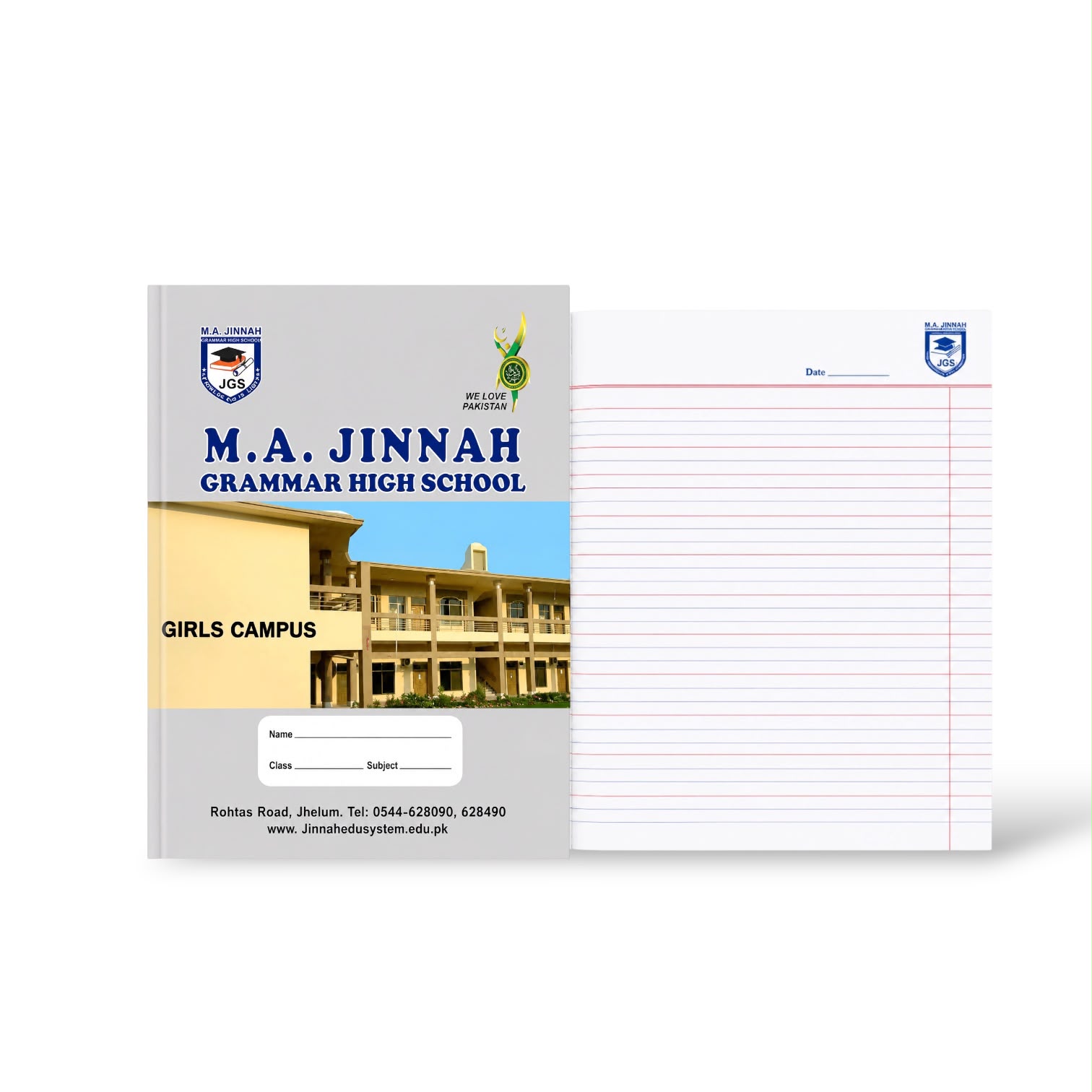 MA Jinnah Four Line Copy Small