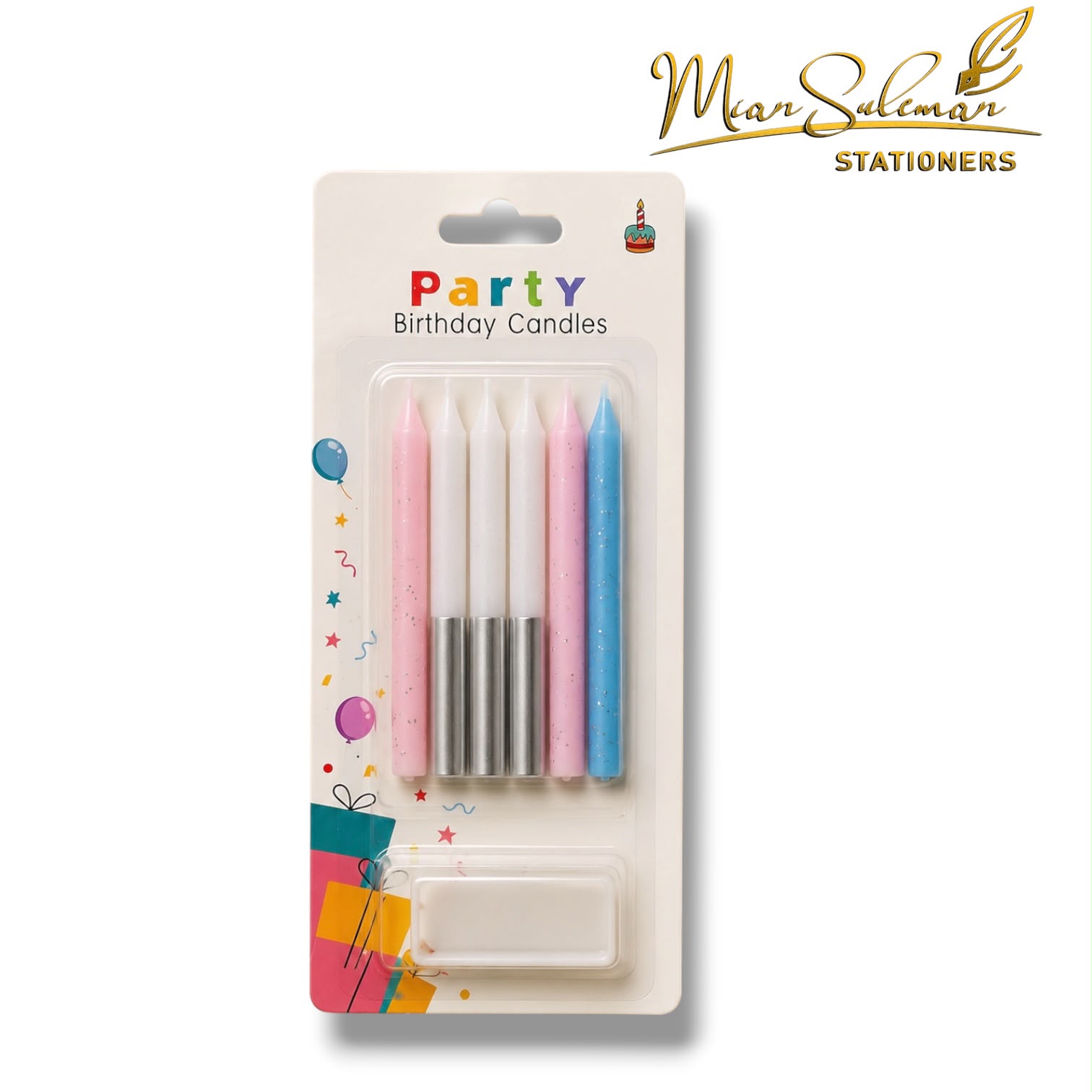 Party Birthday Candle Pack Of 6Pcs