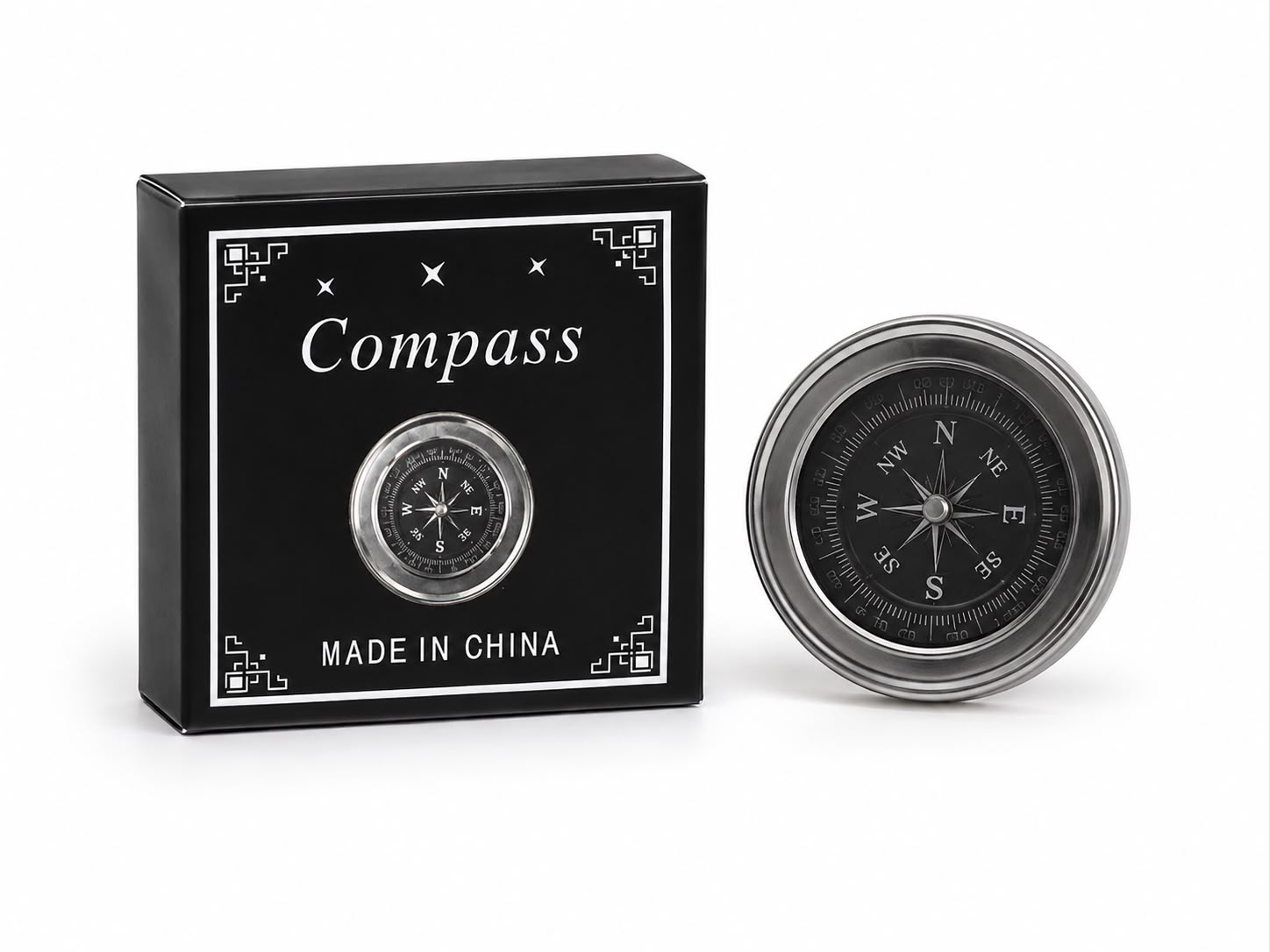 Protable Magnetic Directional Analog Compass