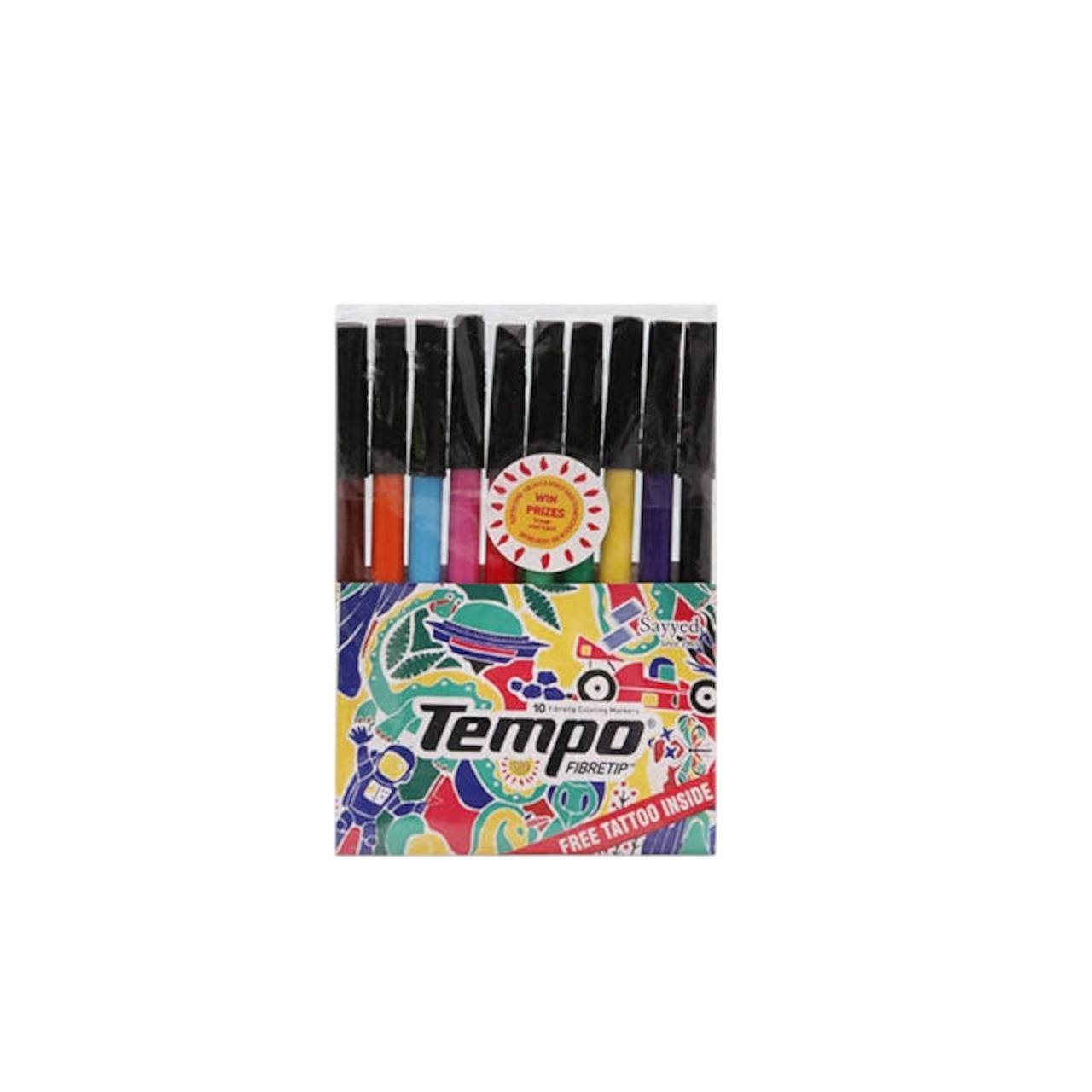 Tempo Marker Pack Of 10Pcs