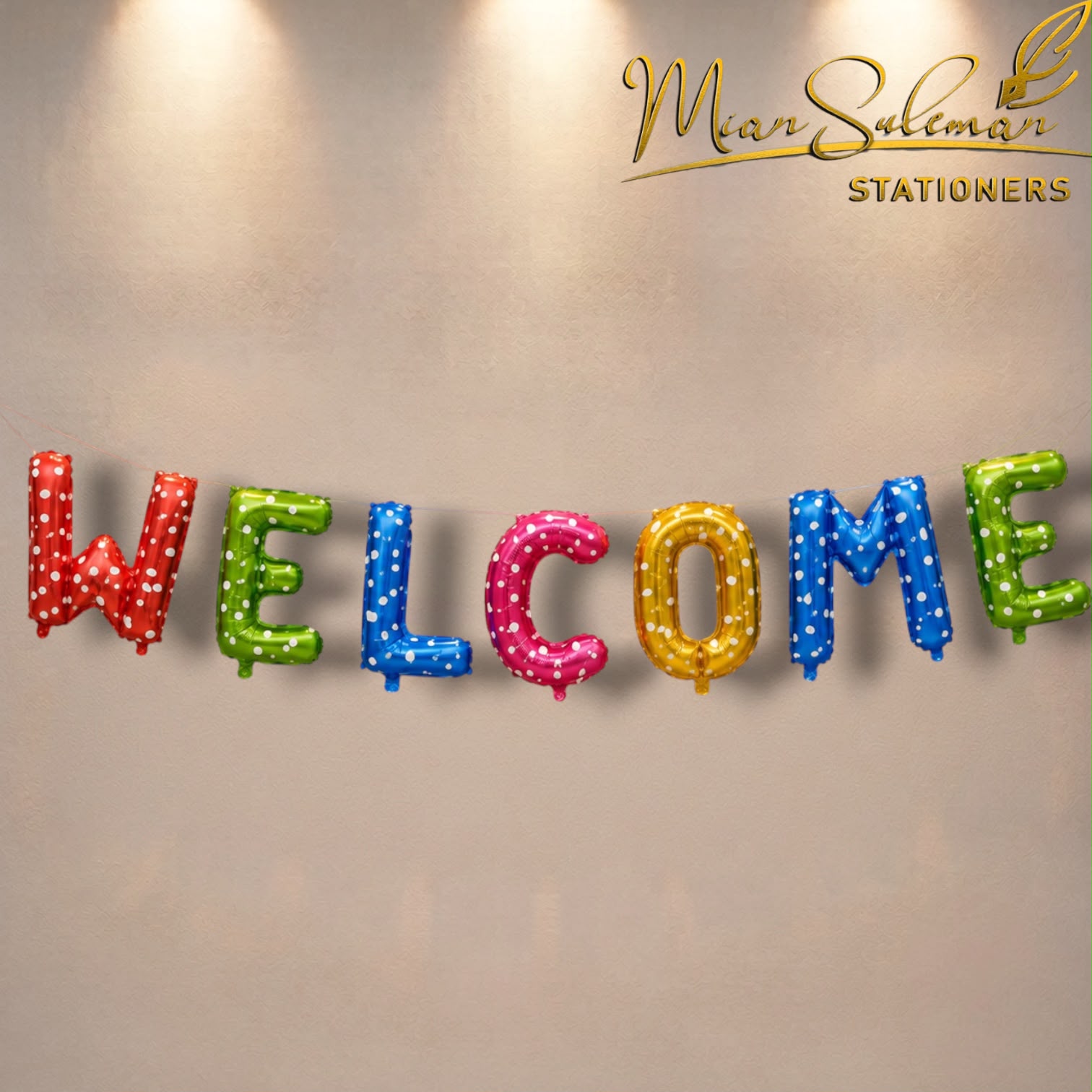 Well Come Foil Balloons