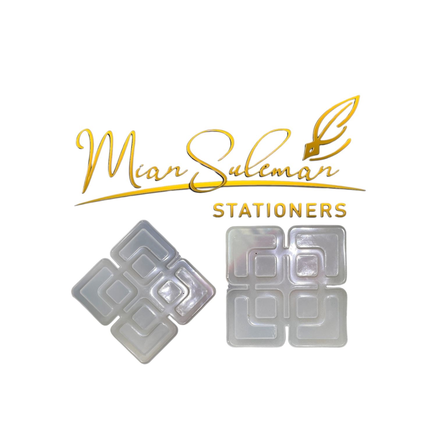 Squre Storage Mold Resin Art
