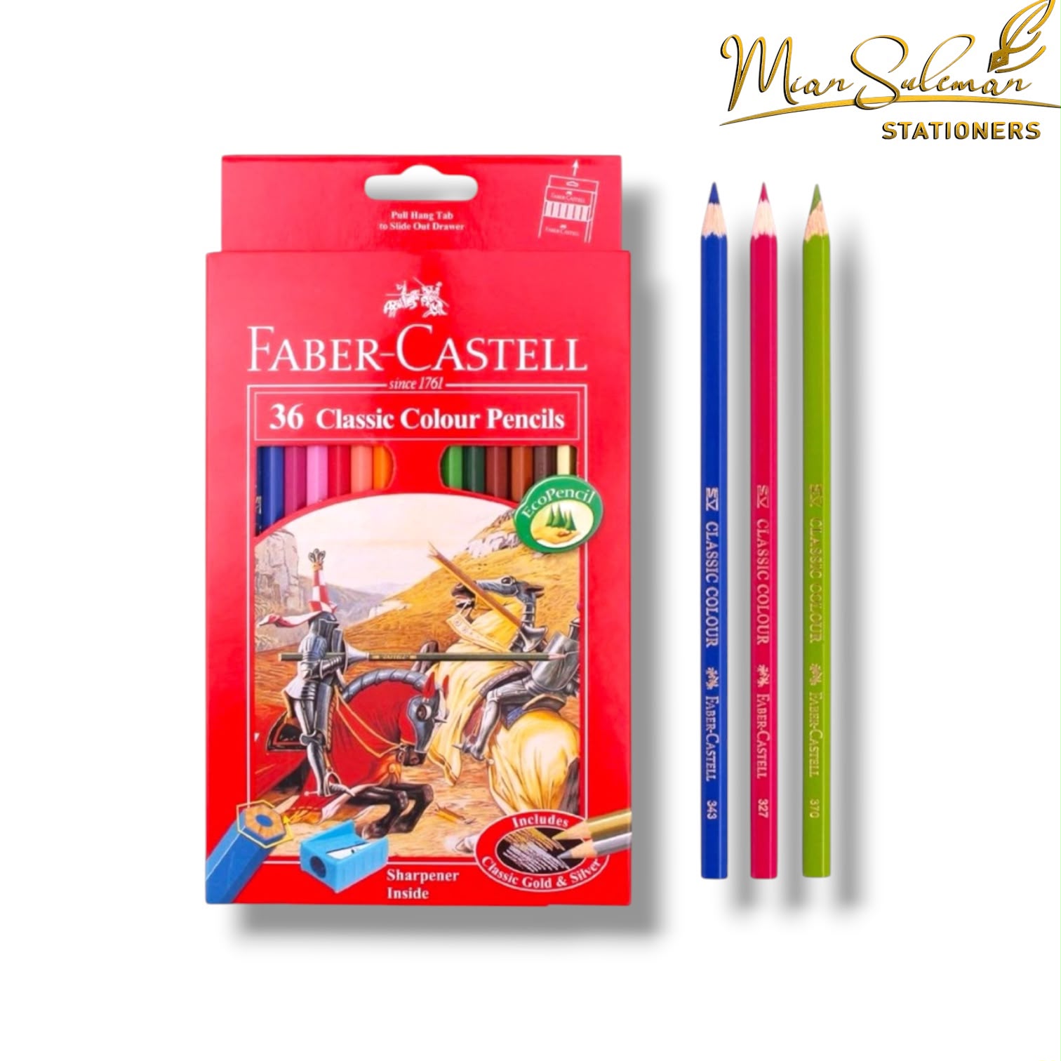 Faber Castell Classic 36 Pencils Colour