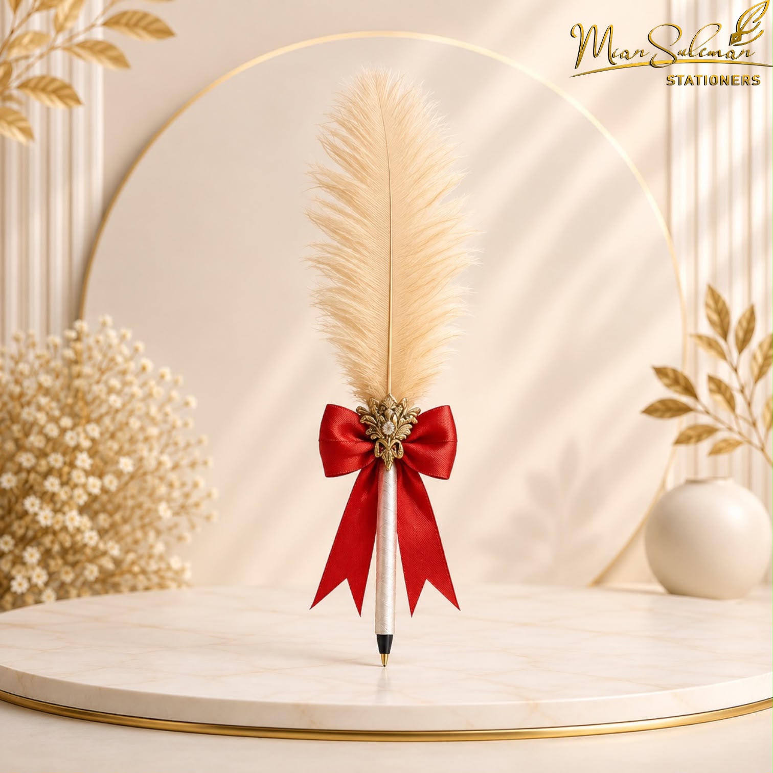 Premium Feather Design Nikkah Pen