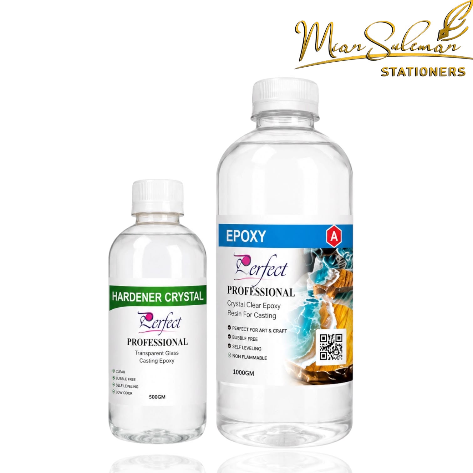 Epoxy Resin 1000GSM Bottles Set