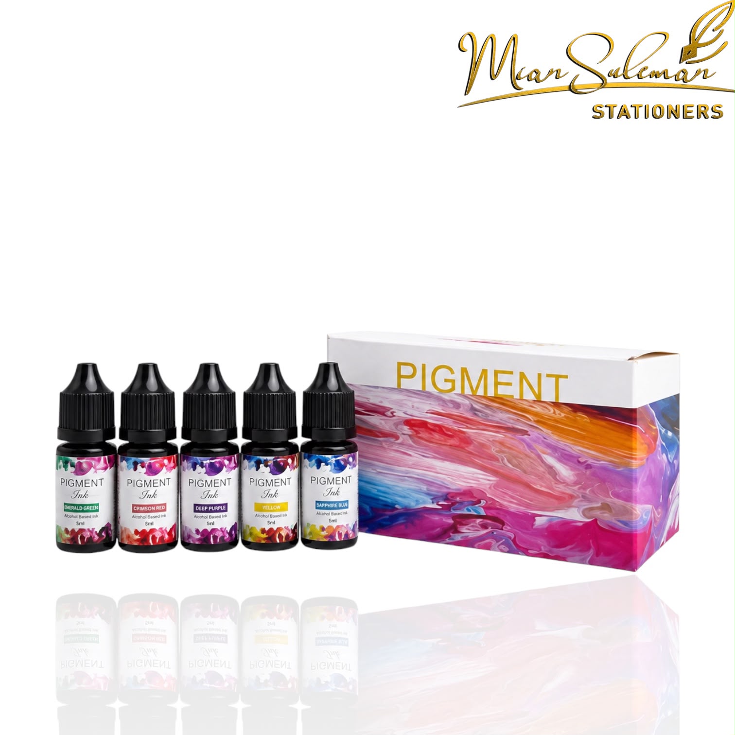 Alcohol Pigment Ink Box 24 Color