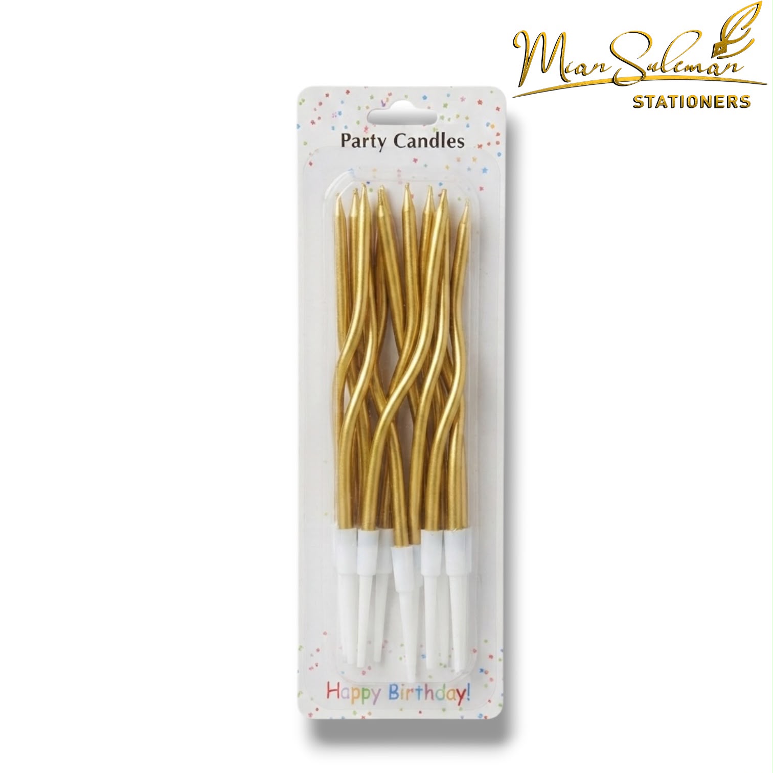 Happy Birthday Party Candles Pack Of 6Pcs