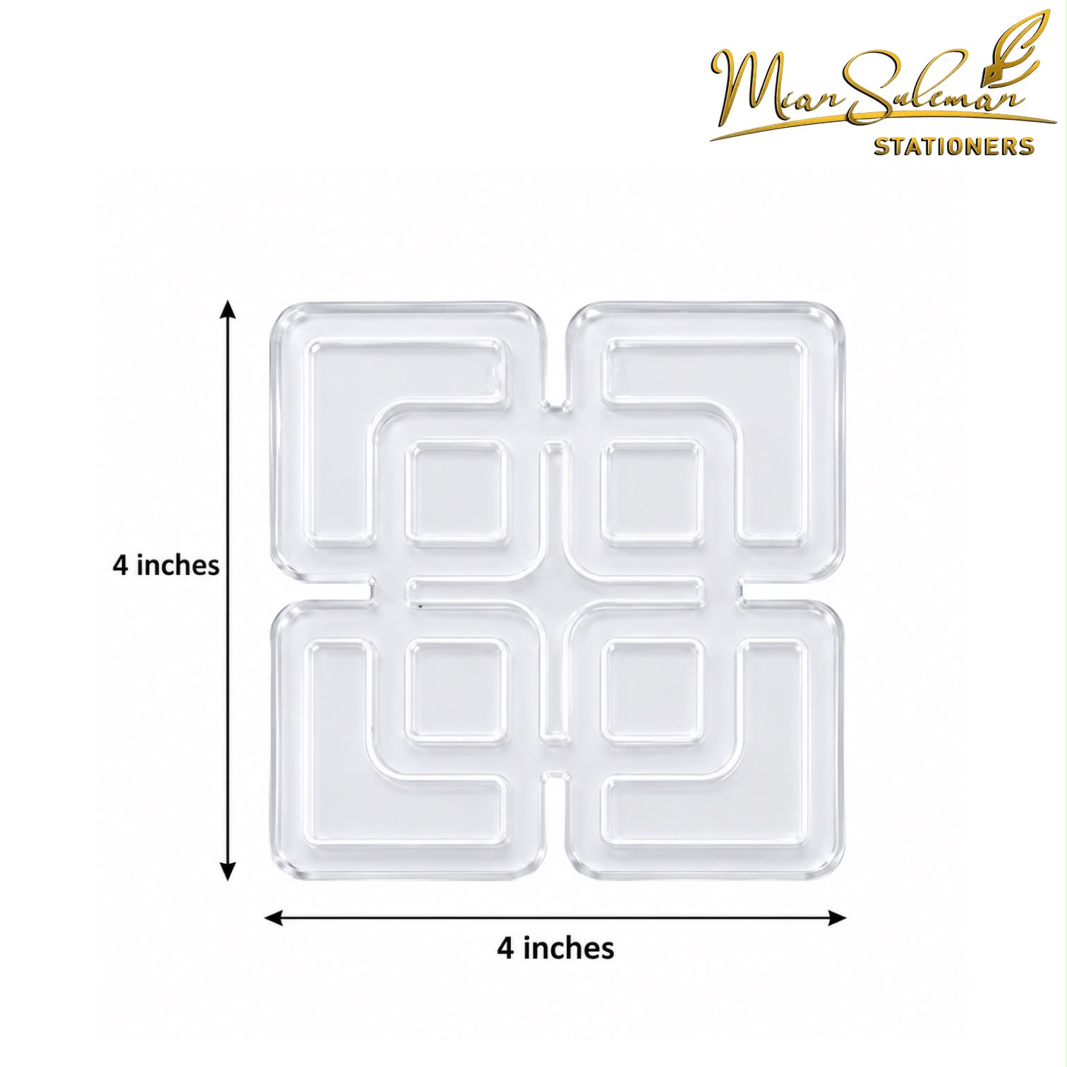 Square Storage Mold Resin Art