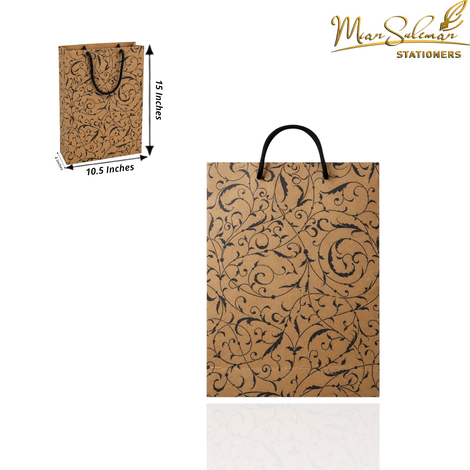 Floral Swirl Pattern Design Gift Box