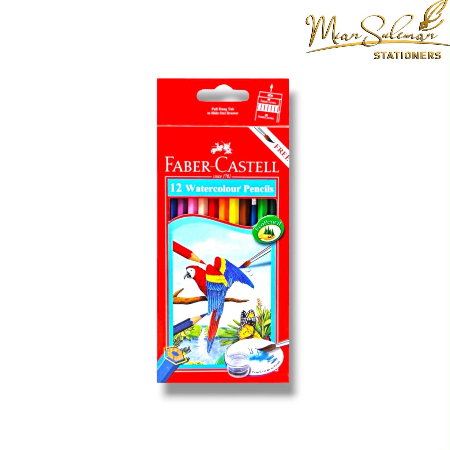 Faber Castell Water Colour Pencils 12 Pcs