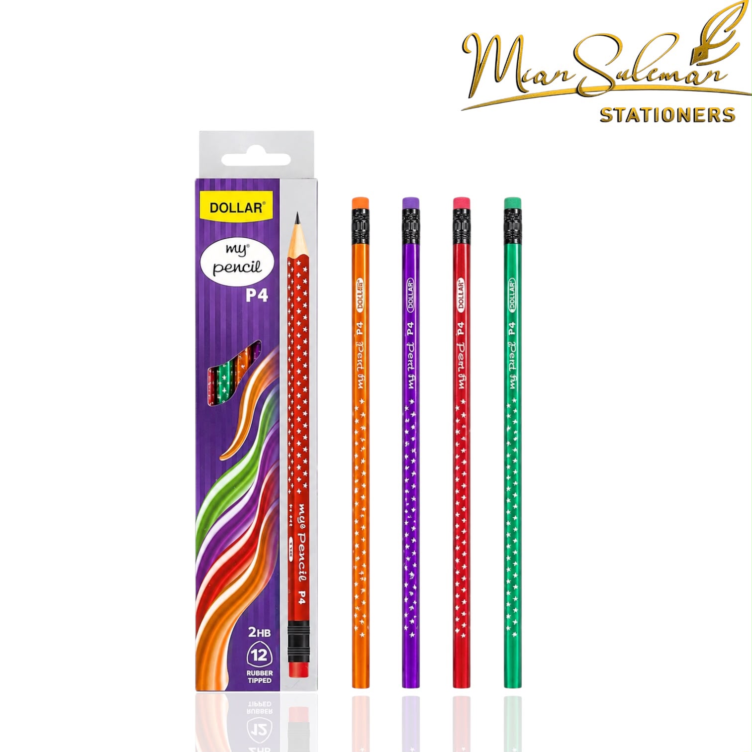 Dollar Mypencil P4 Box Pack Of 12 pcs