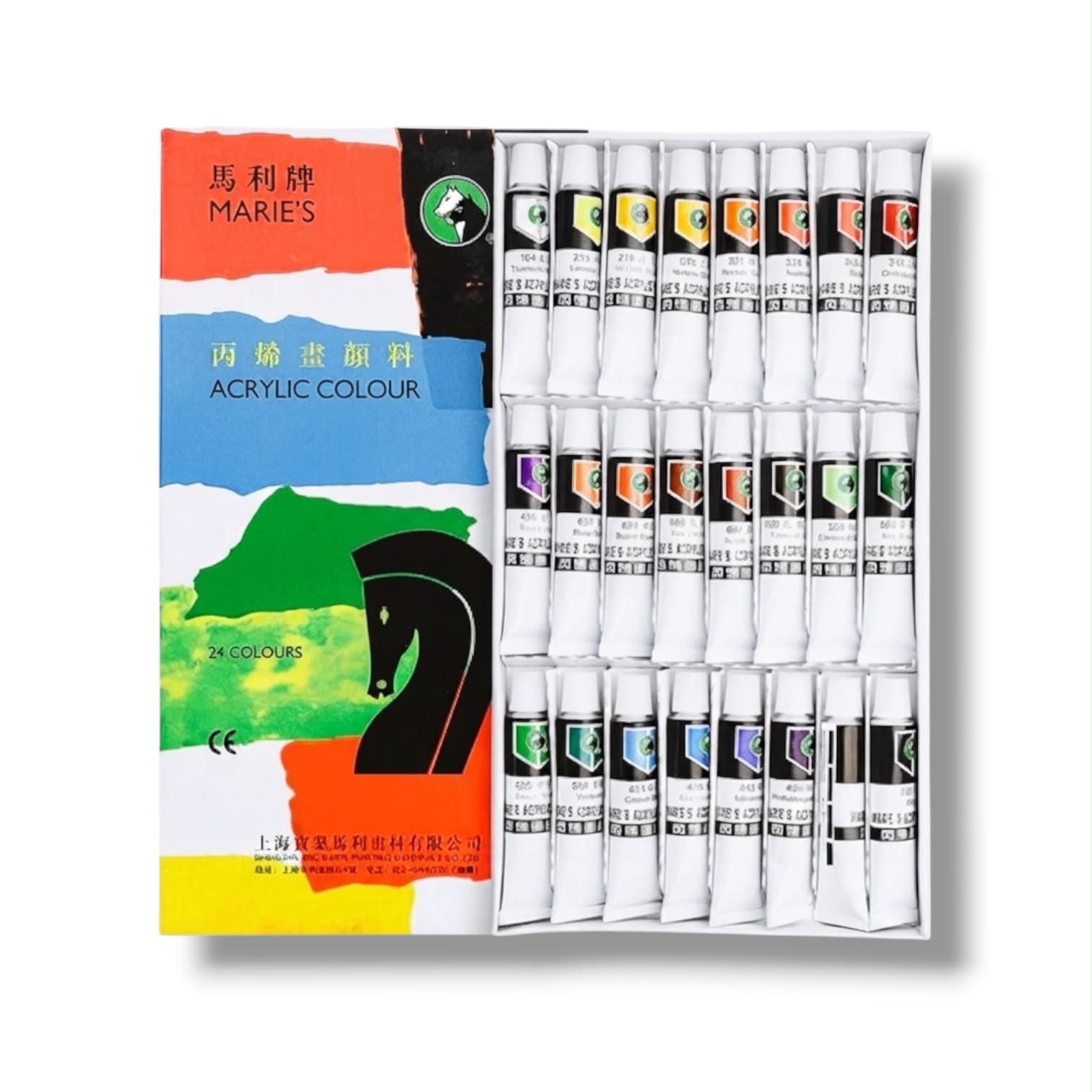 Marie’s Acrylic Colour Fine Quality Pack Of 36 Pcs Set