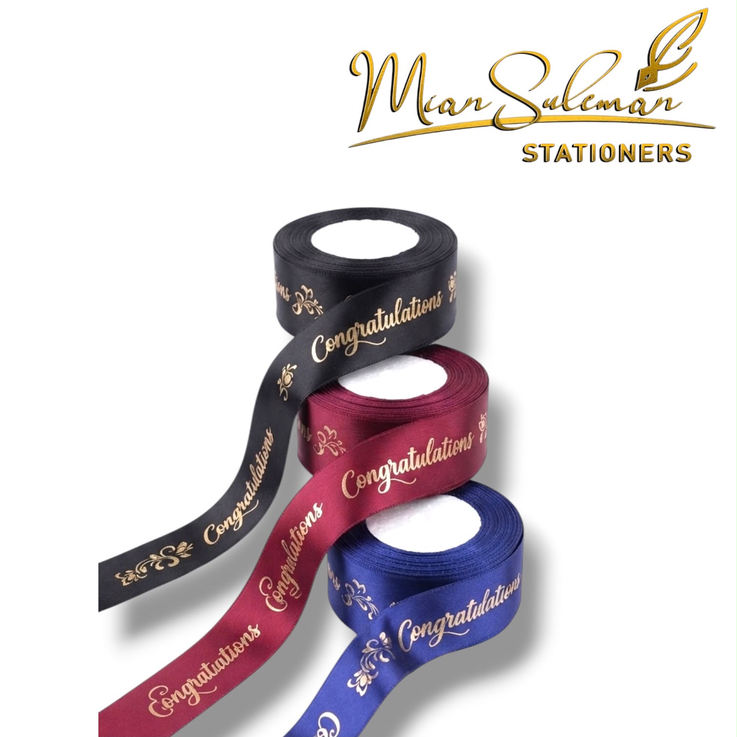 Congratulations Ribbon  1 Inches Roll