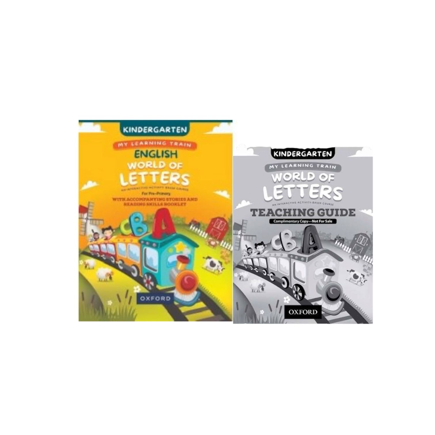 World Of Letters Kindergarten With Work Sheet
