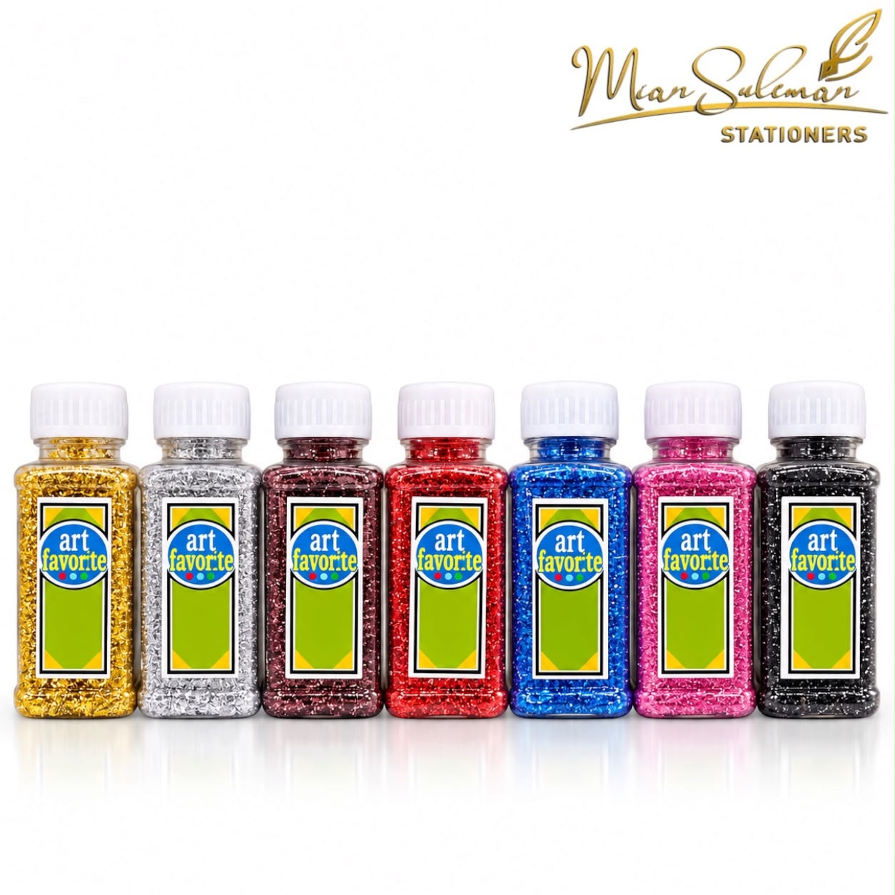 Art Favorte Craft Glitter Bottle Set