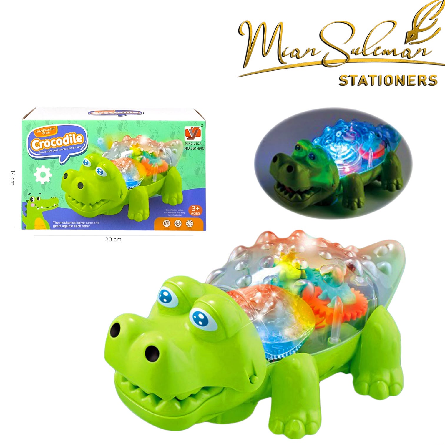 Geared Crocodile