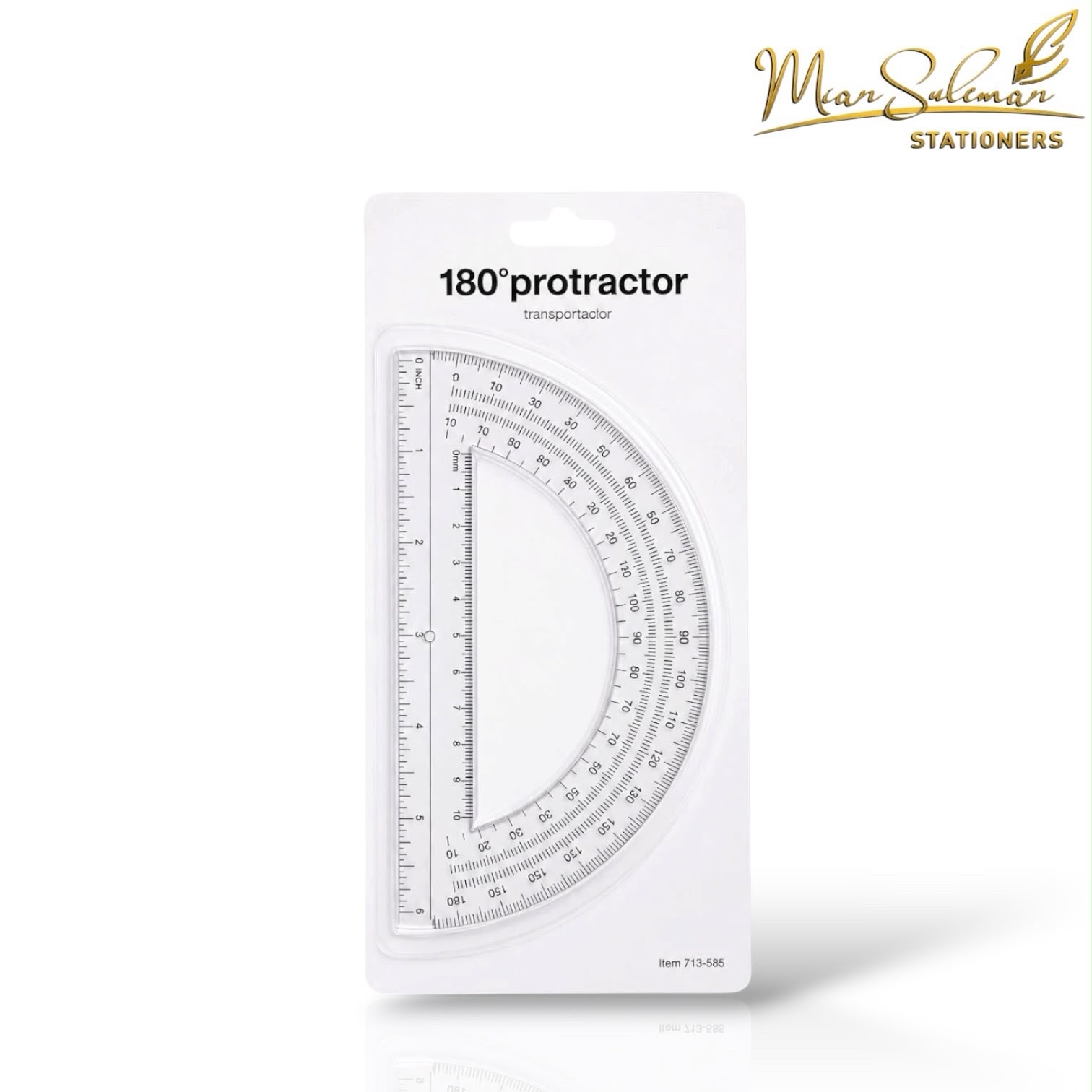 180 Degrees Protractor