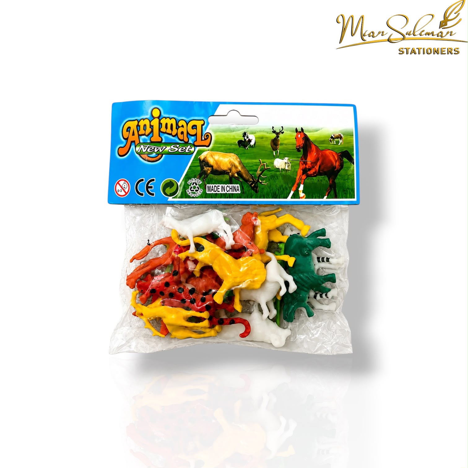 Plastic Animal Toy Set