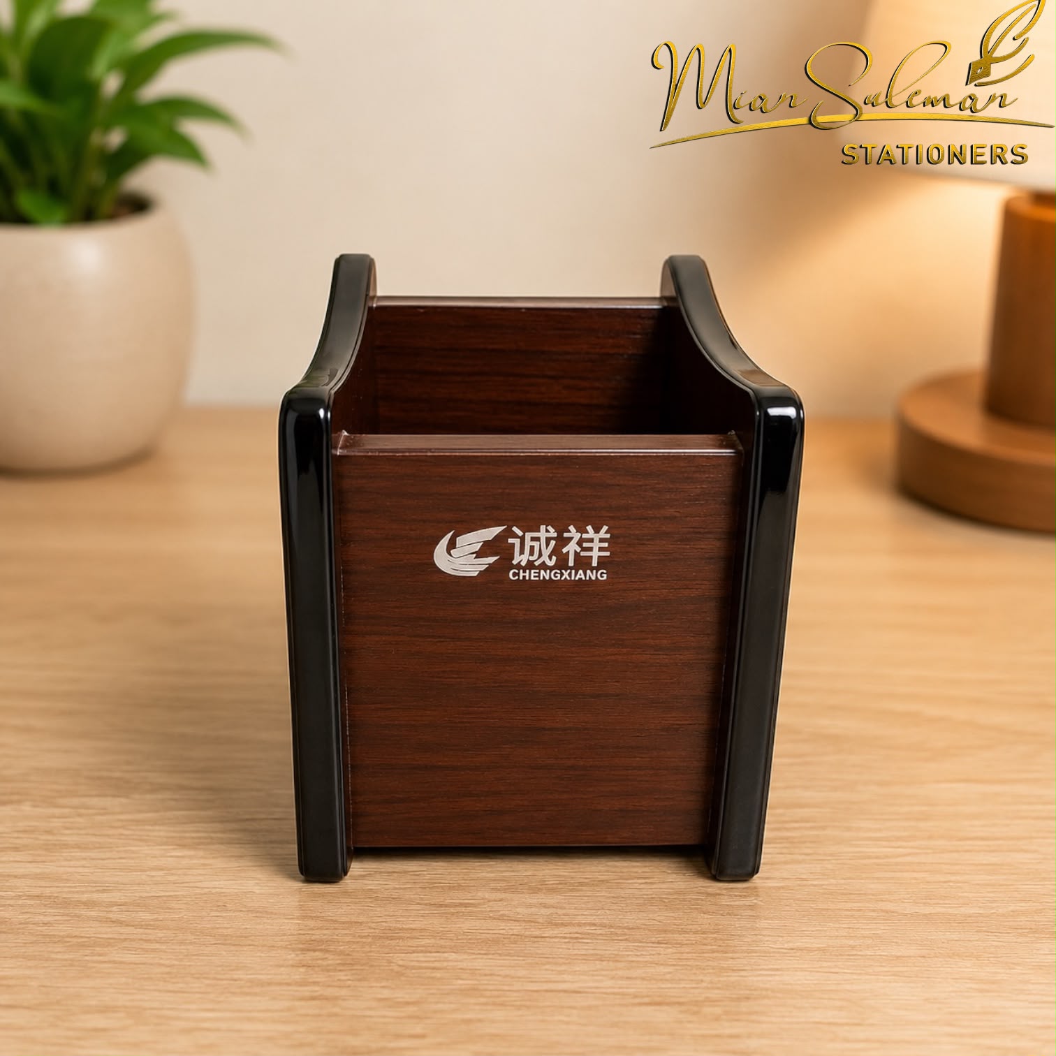 Wooden Pen Holder