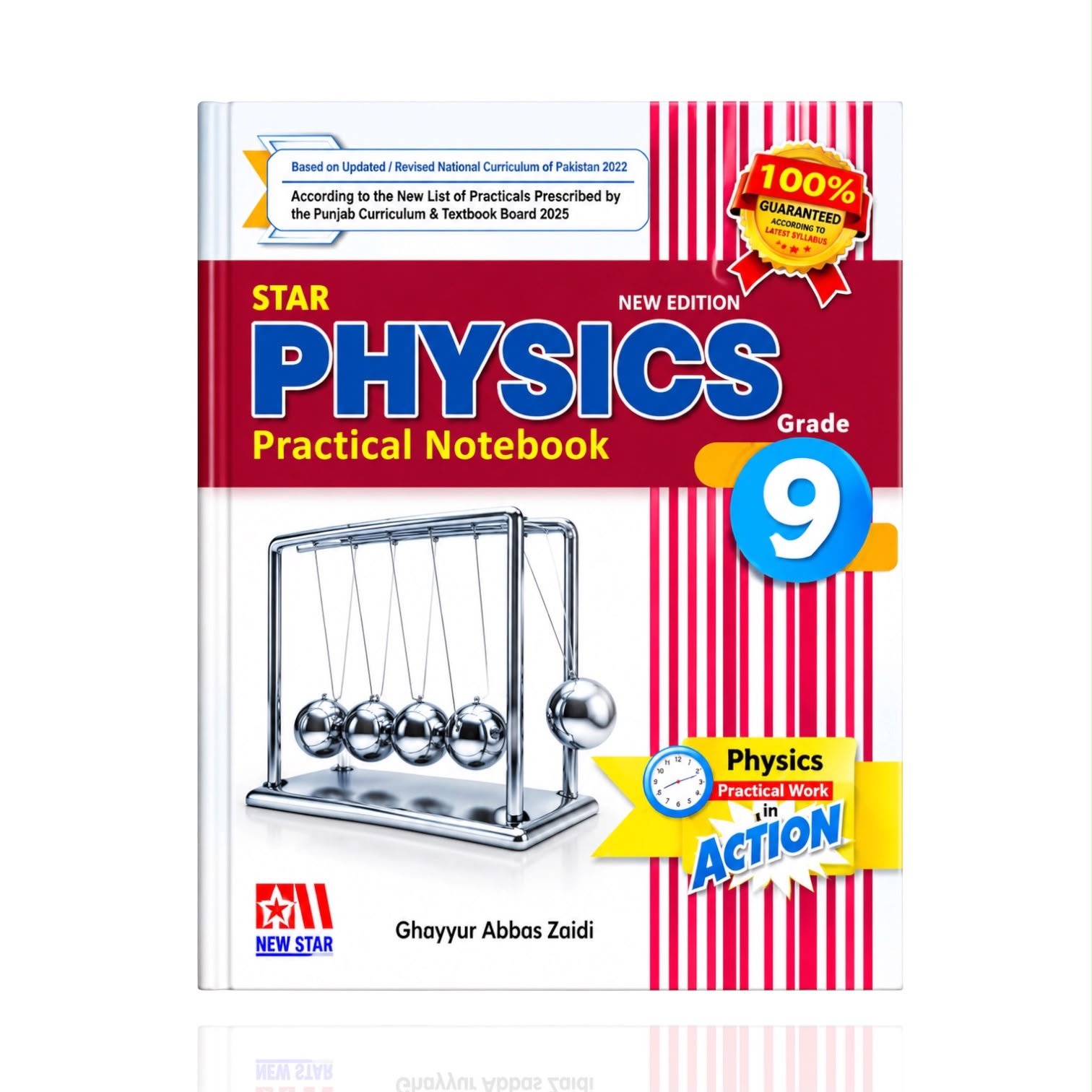 Star Physics Practical Notebook Class-9