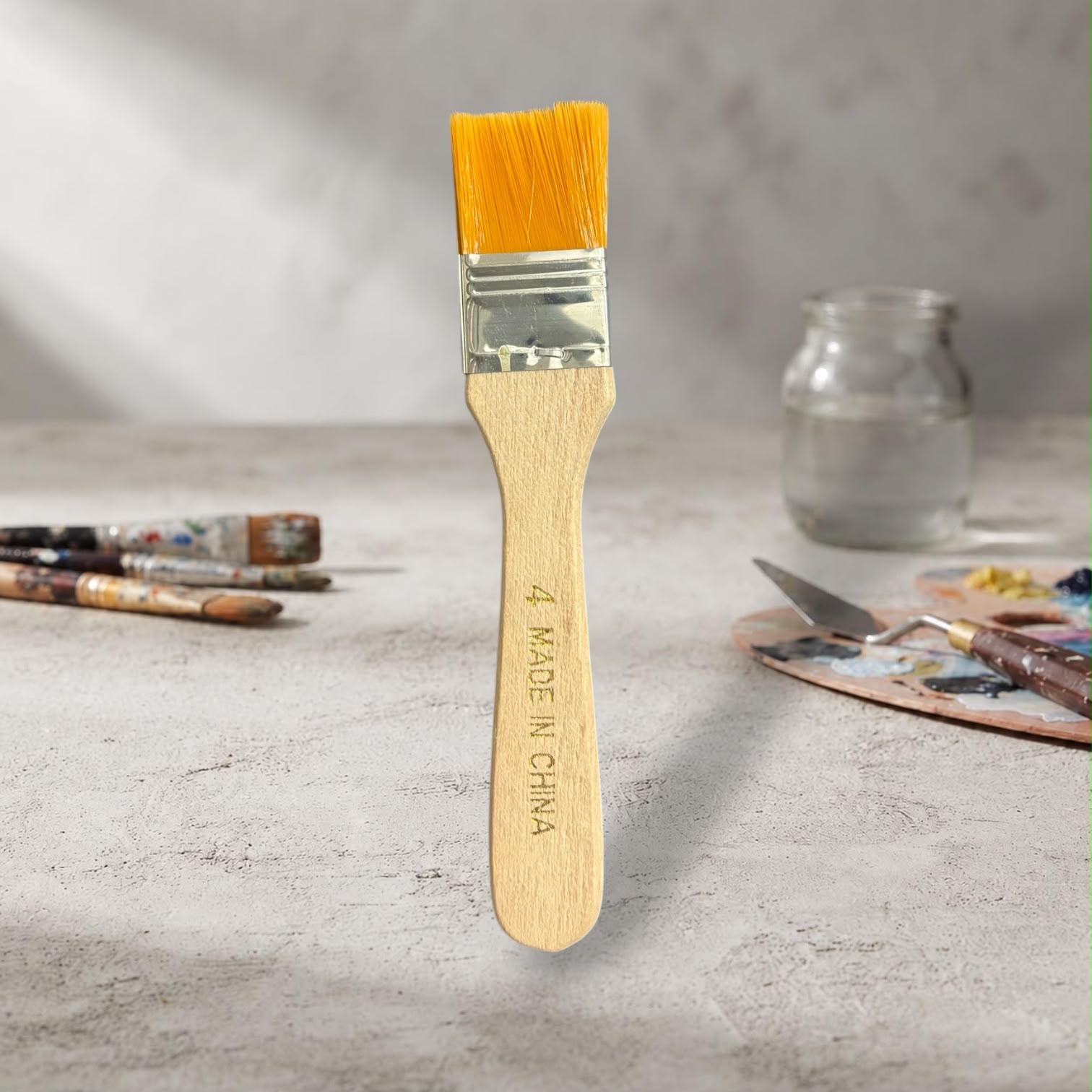 Paint Brush For Oil, Water Colour And Different Used No.4