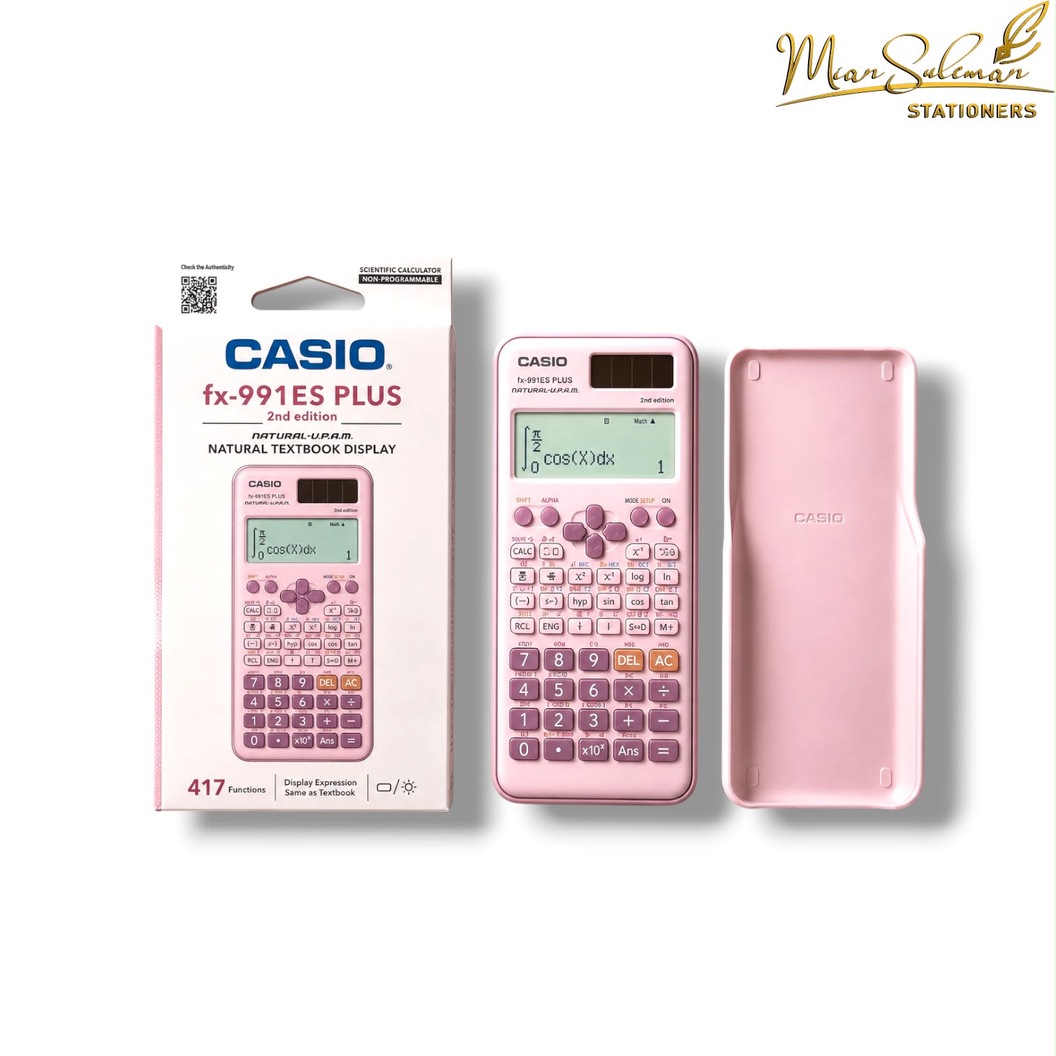 Casio Calculator FX-991ES Plus 2nd Edition 417 Functions