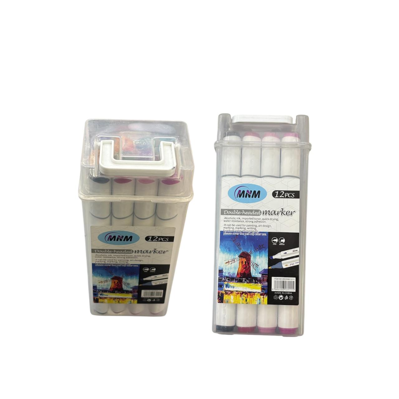 Double Headed Marker Pack of 12 pcs
