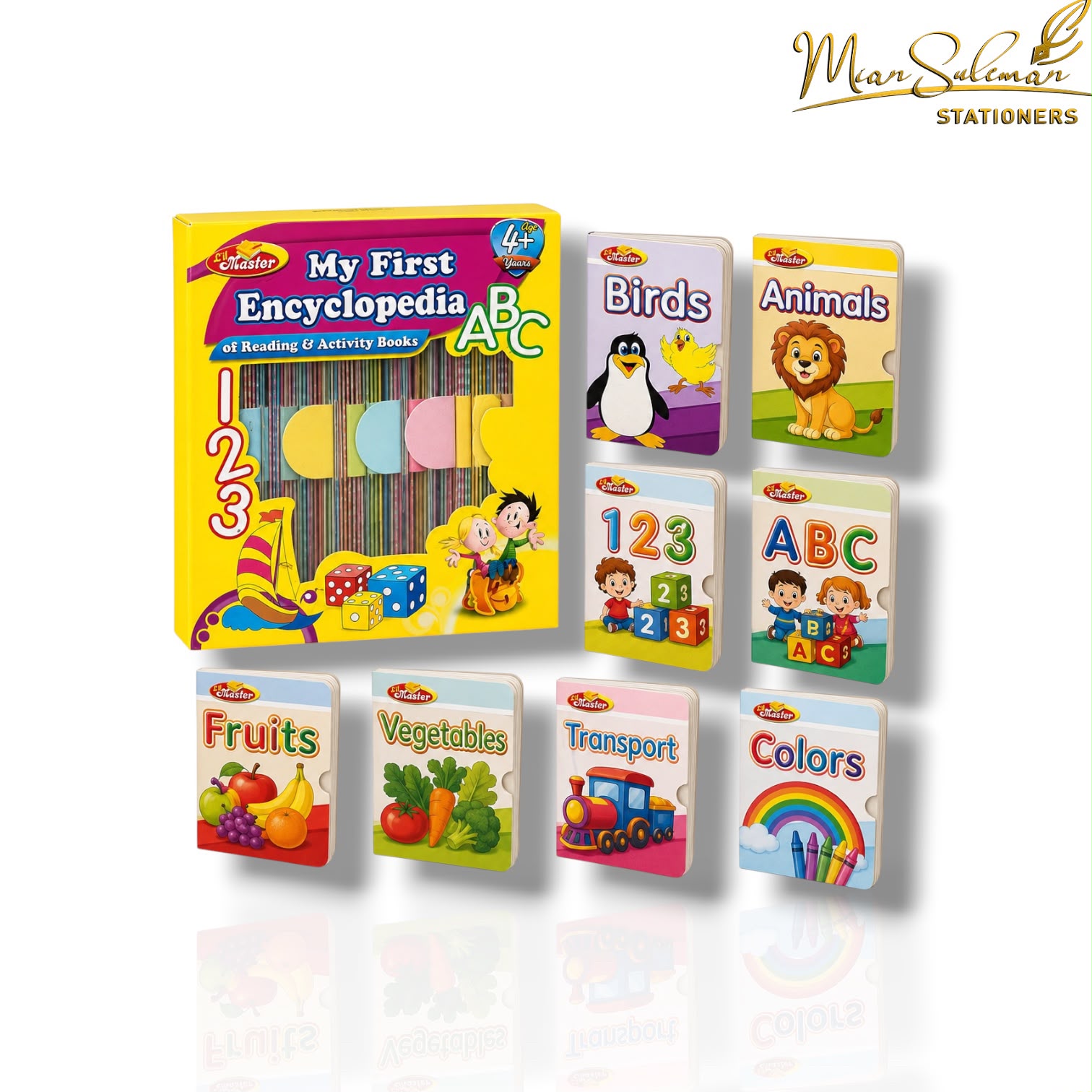 Early Learners First Encyclopedia With Mini Books