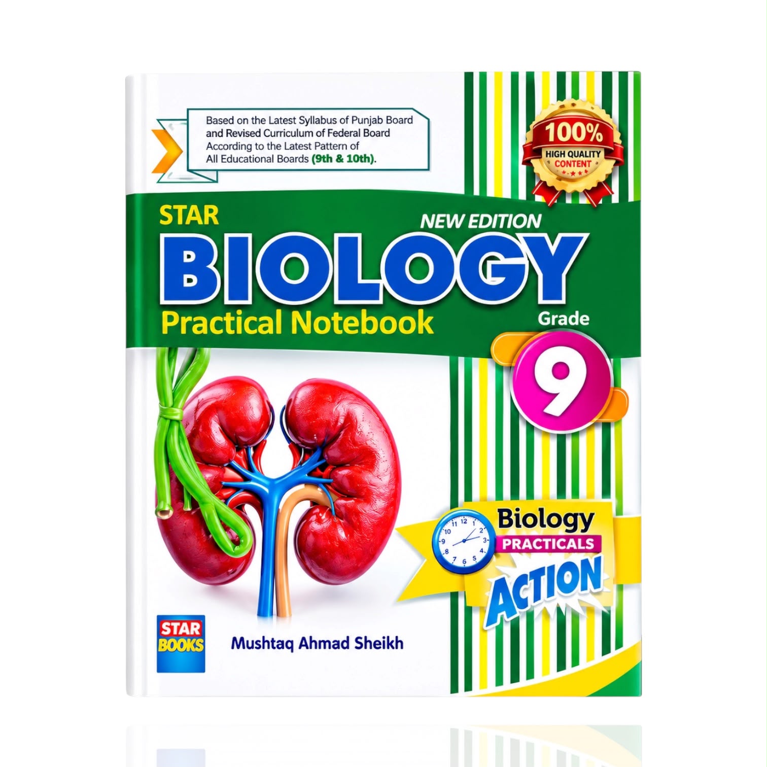 Star Biology Practical Notebook Class-9